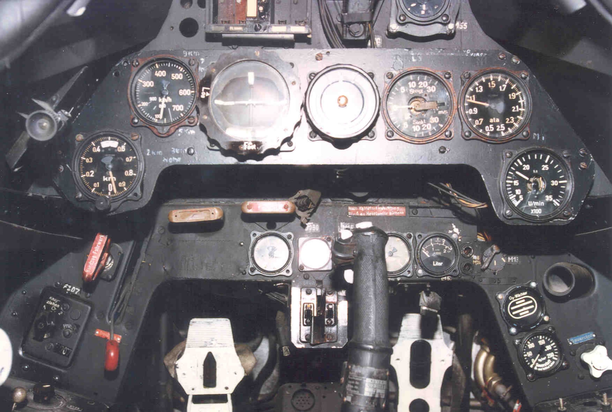 DAYTON, Ohio - Focke-Wulf Fw 190D-9 cockpit at the National Museum of the U.S. Air Force. (U.S. Air Force photo)