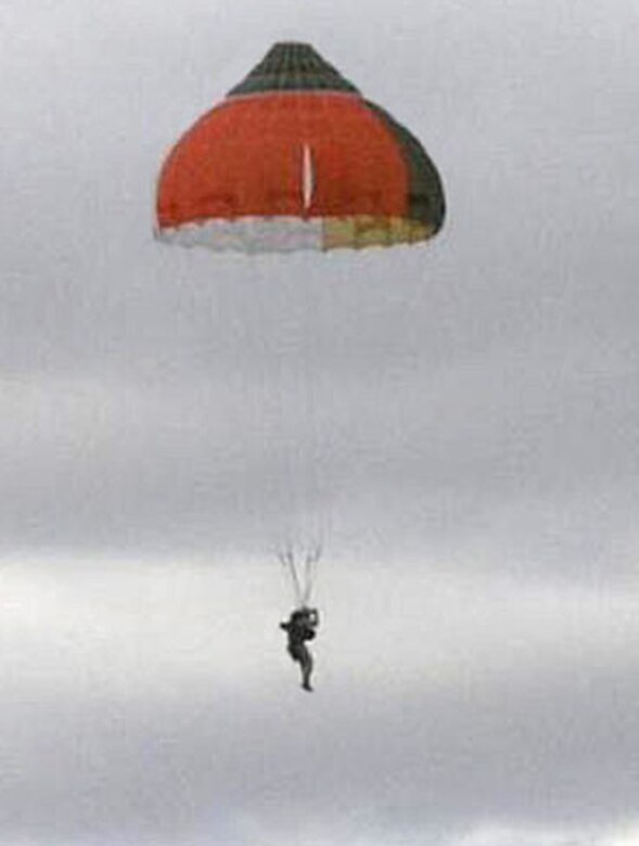 Jumpers test new F35 JSF parachute system > Edwards Air Force Base > News