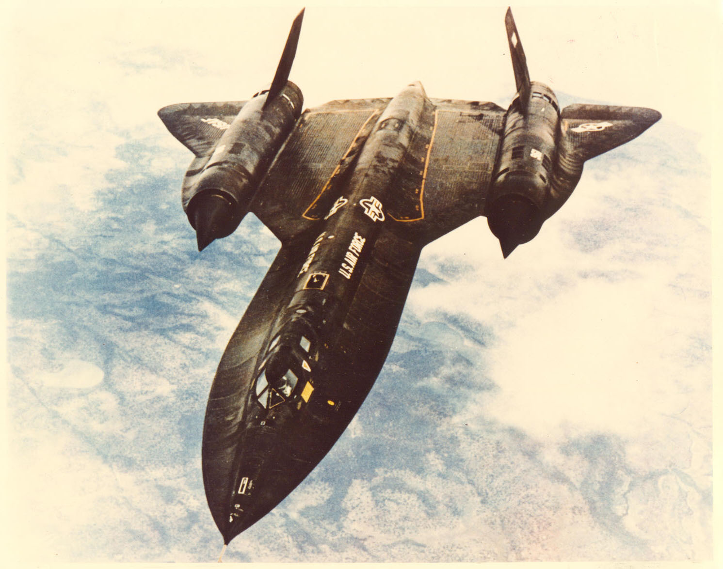 An SR-71 in flight
