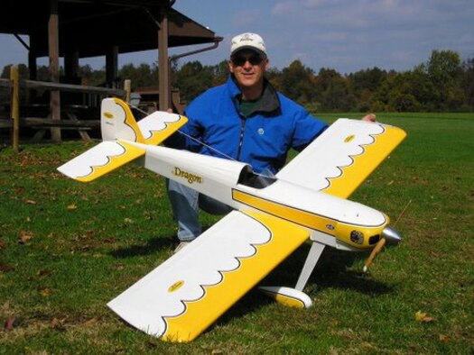 Staff Sergent James Mullin, a reservist with the 46th Aerial Port Squadron at Dover Air Force Base, Del., enjoys spending his weekends at Lums Pond State Park sharpening his skills piloting his radio controlled plane. (U.S. Air Force photo/Senior Airman Steve Germann)