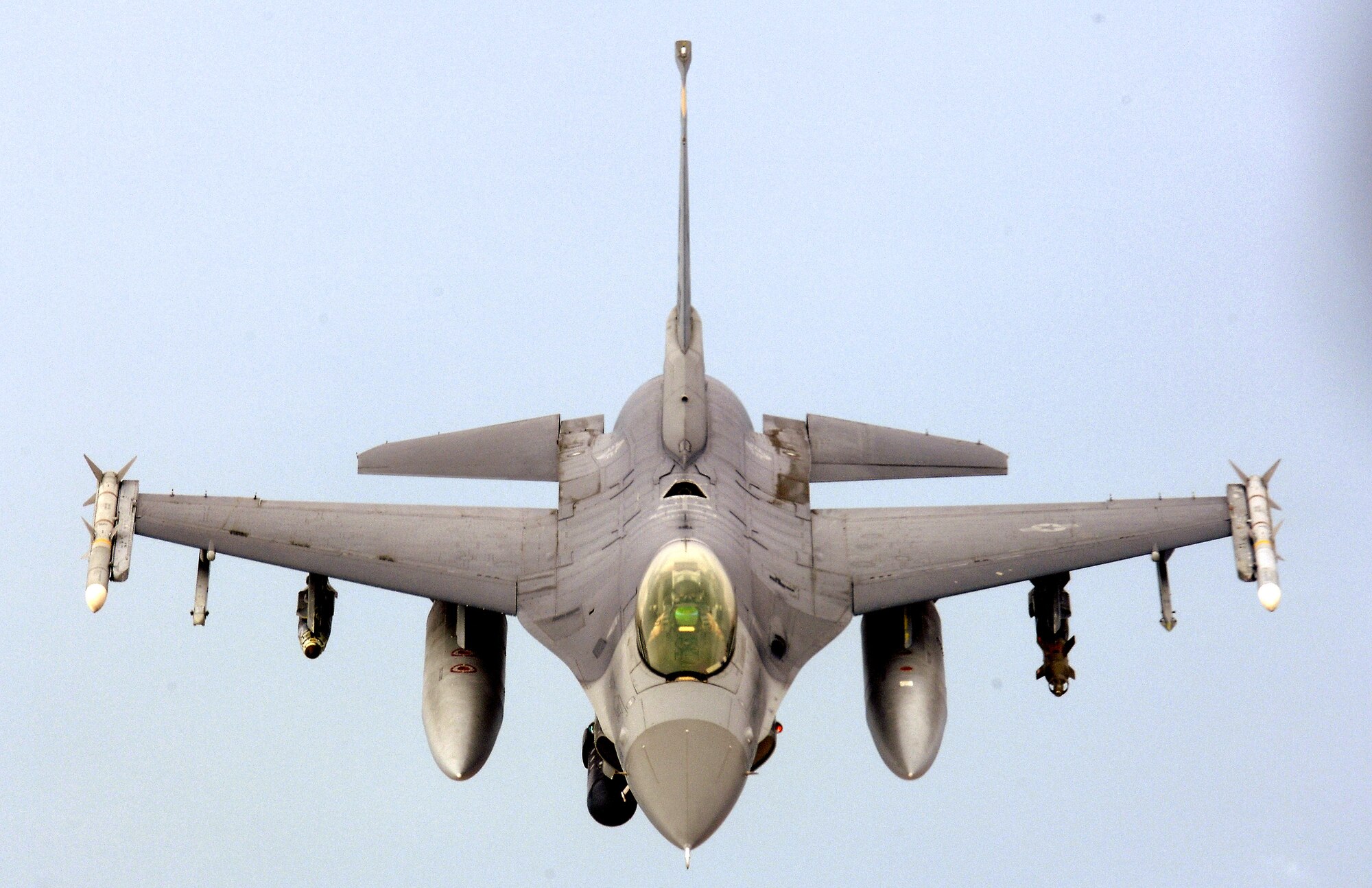 Air Force officials have convened an investigative board to look into the crash of an F-16 Fighting Falcon similar to this one that was engaged in combat operations over Iraq Nov. 27.  (U.S. Air Force file photo)

