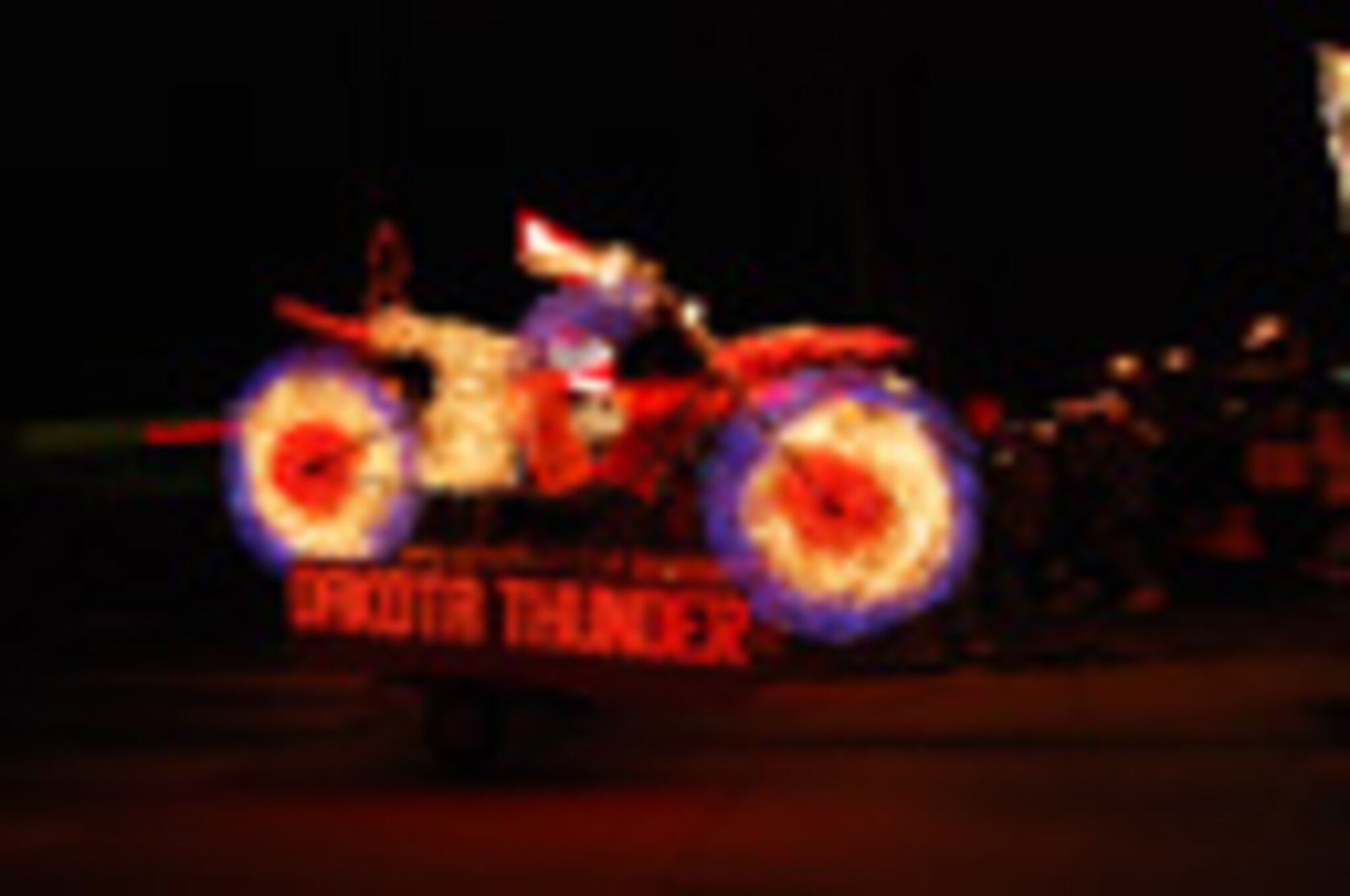 Ellsworth participates in Festival of Lights parade Nov. 25. Forty-five volunteers began working on Ellsworth's float in late August and continued until the last of the lights were attached Nov. 24, the morning before the parade. Ellsworth won the Mayor's Choice award for non-profit.
