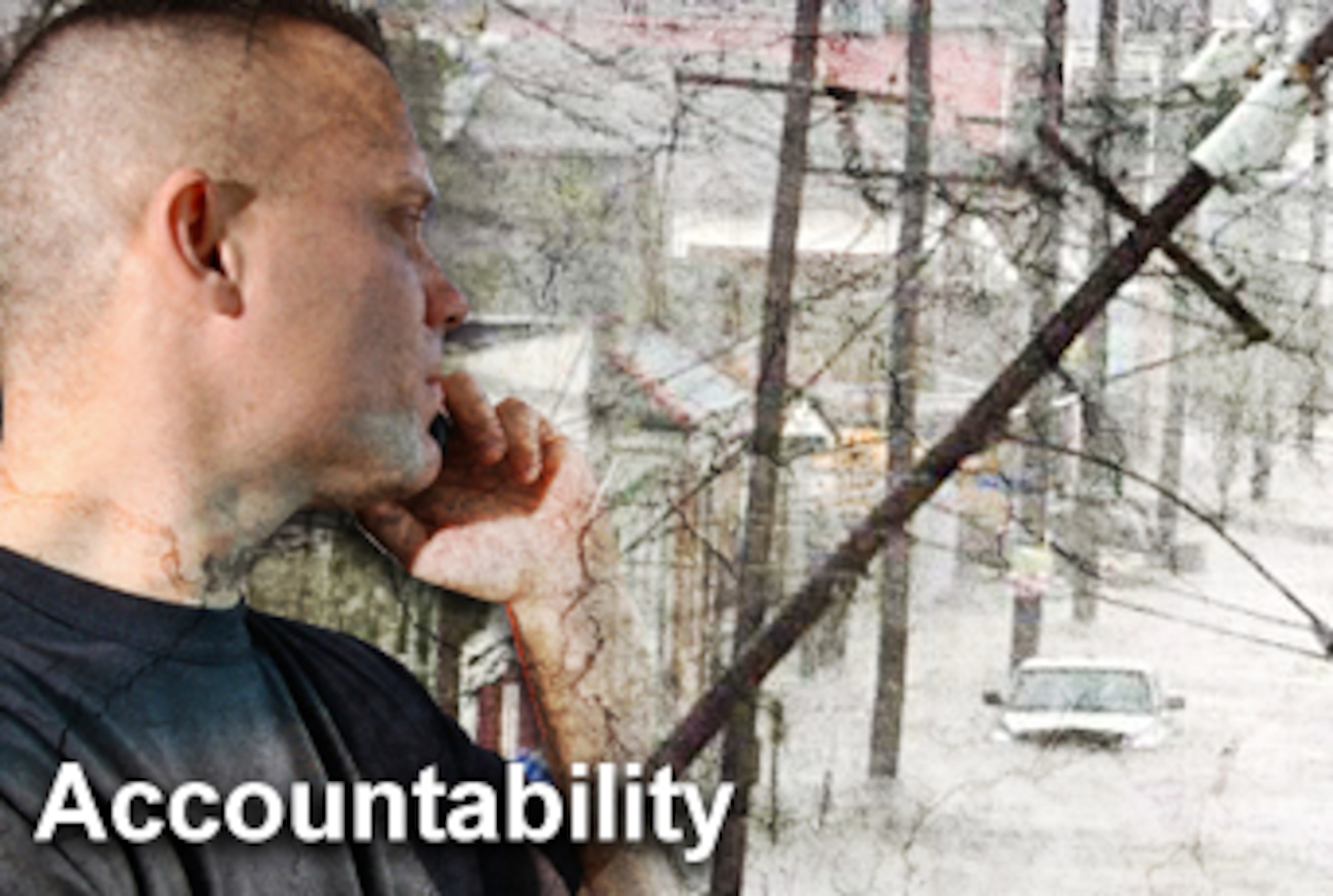 A new Air Force instruction places more responsibility for personnel accountability on the shoulders of individual Airmen.  AFI 10-218 details how an Airman should go about contacting his or her leadership if forced to evacuate after a natural disaster or terrorist event.  (U.S. Air Force illustration/Mike Carabajal)

