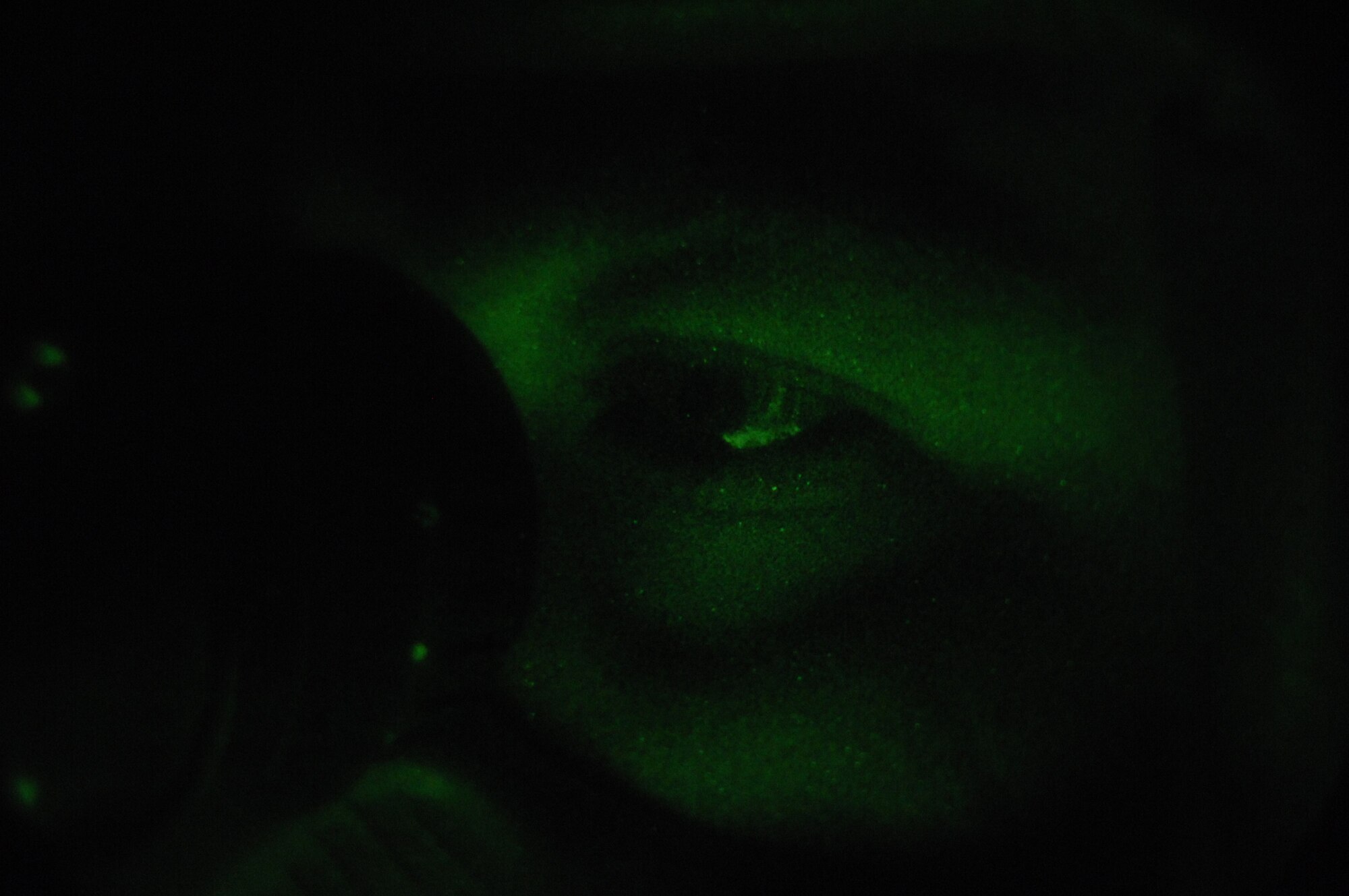 EIELSON AIR FORCE BASE, Alaska -- Staff Sgt Timothy Huffman checks for lens defects on a pair of AN/AVS-9 Night Vision Goggles (NVG's) in the Life Support Section of the 355th Fighter Squadron here on 29 Nov. During the winter months pilots of Eielson Air Force Base, Alaska are given a greater opportunity to train with NVG's more than their counterparts in the lower 48 states due to the decrease length of sunlight.
(U.S. Air Force Photo by Staff Sgt Joshua Strang)