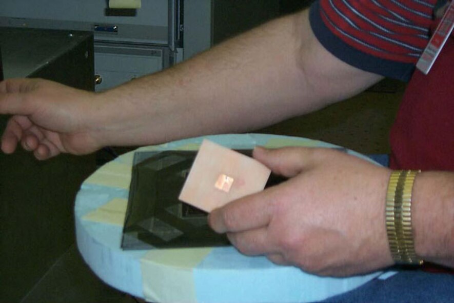 Tested a tapered ground plane design