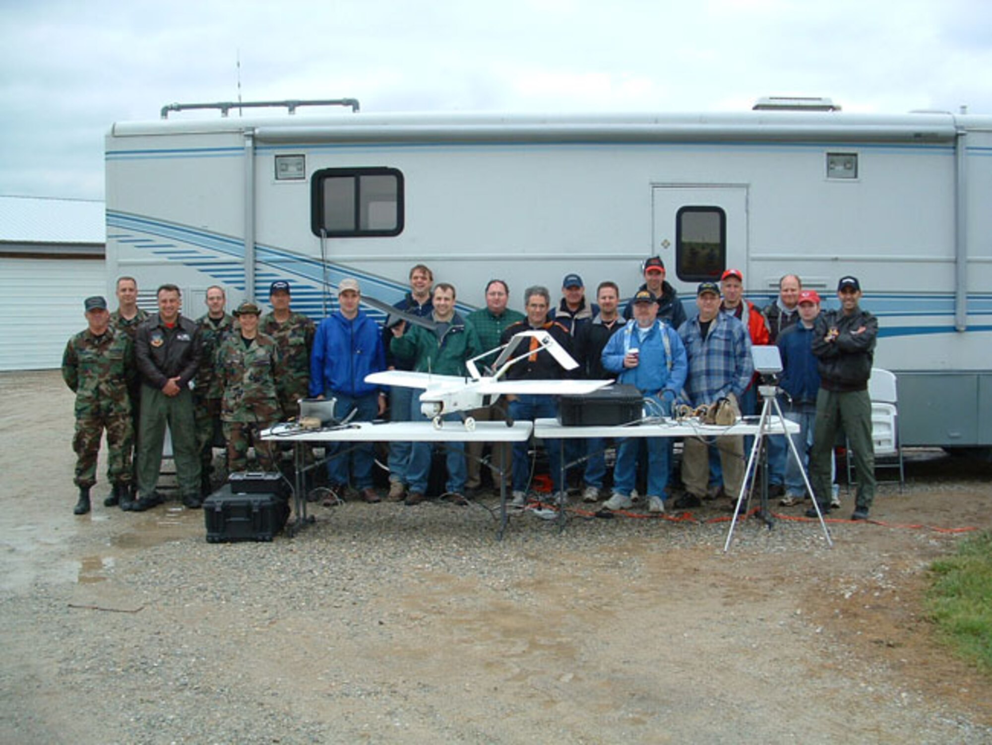 As part of the Cooperative Operations in Urban Terrain (COUNTER) project, AFRL scientists used unmanned air vehicles (UAV)