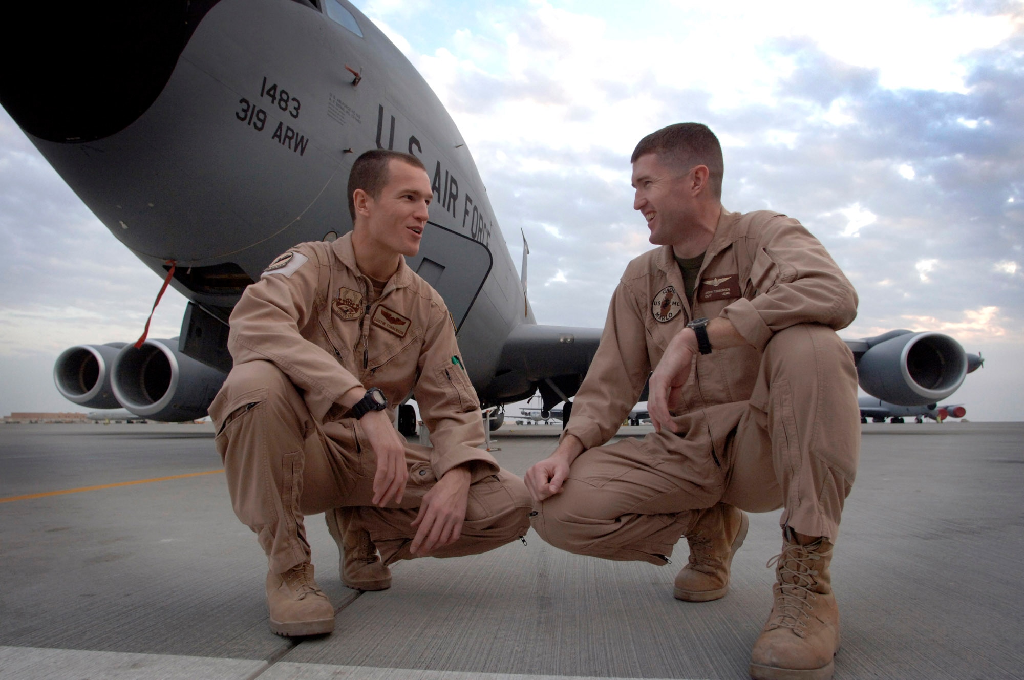 Sibling tanker pilots connect 7 700 miles from home Air Force Article Display
