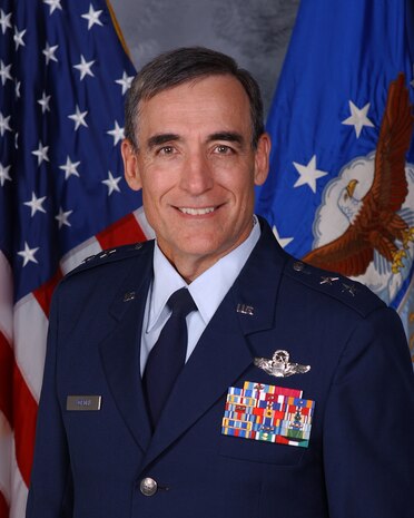 Maj. Gen. R. Mike Worden, commander of the U.S. Air Force Warfare Center, Nellis Air Force Base, Nev.