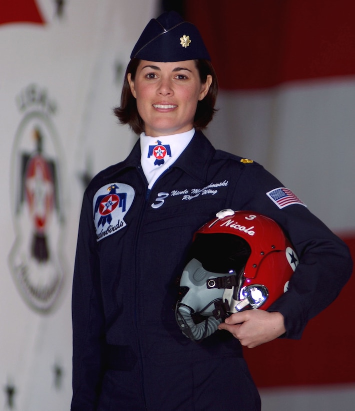 First woman Thunderbird pilot proud to serve