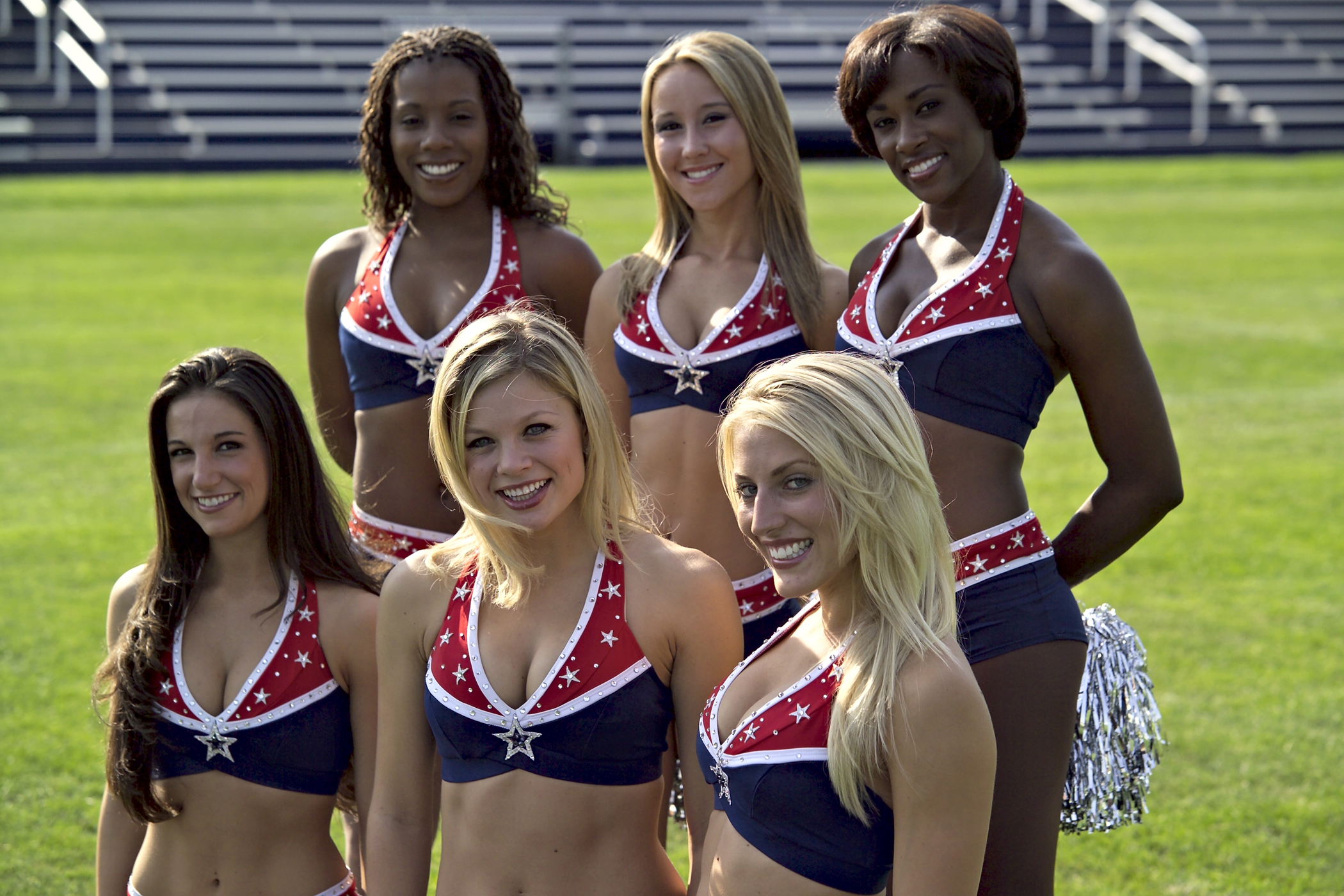 And I could hear the same exact clarity. patriots cheerleader uniform... 