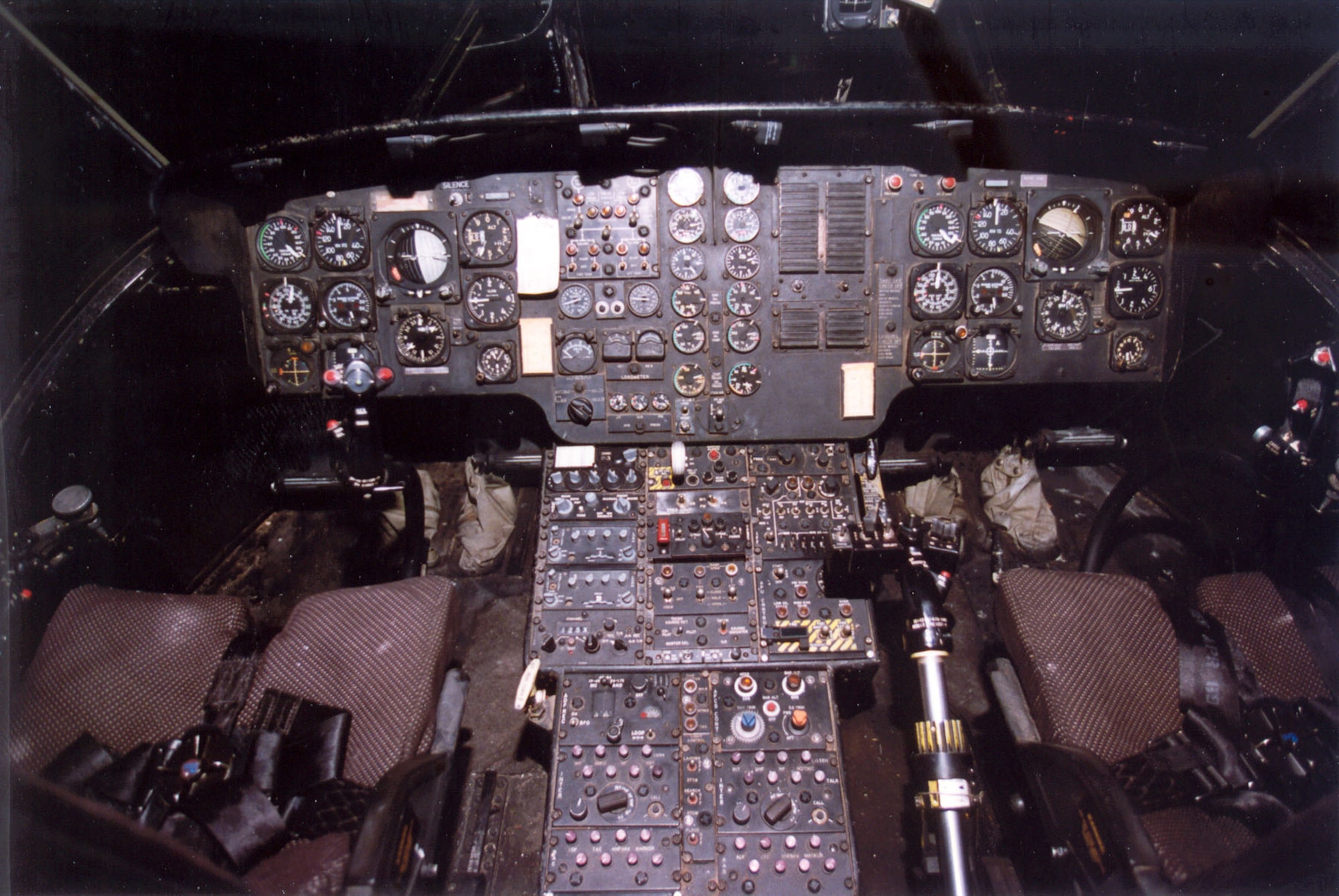DAYTON, Ohio -- Sikorsky CH-3E cockpit at the National Museum of the United States Air Force. (U.S. Air Force photo)