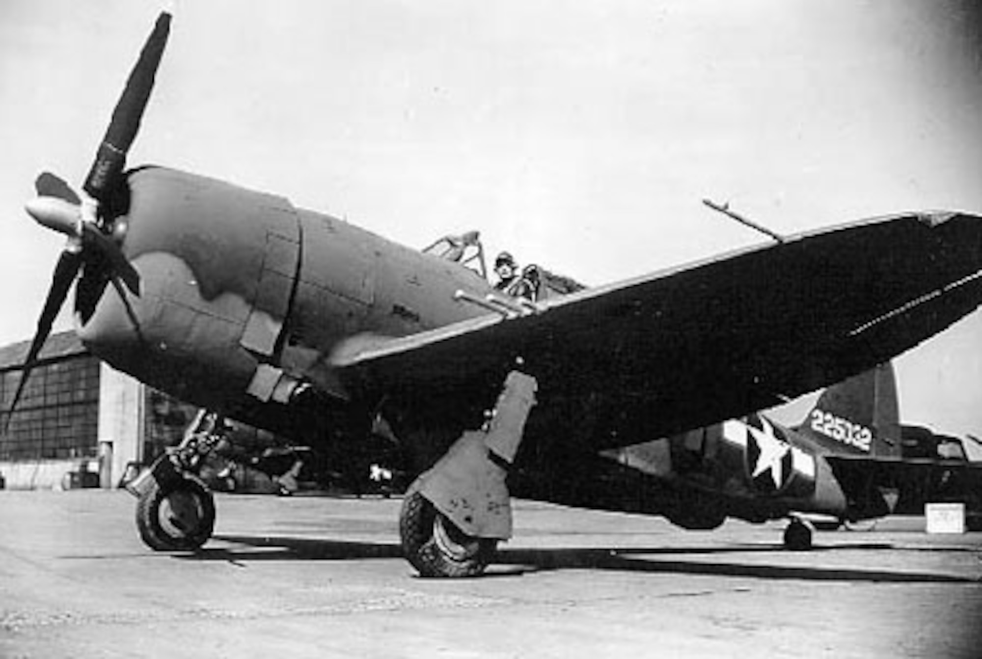 Republic P-47G-5-CU (S/N 42-25032). (U.S. Air Force photo)