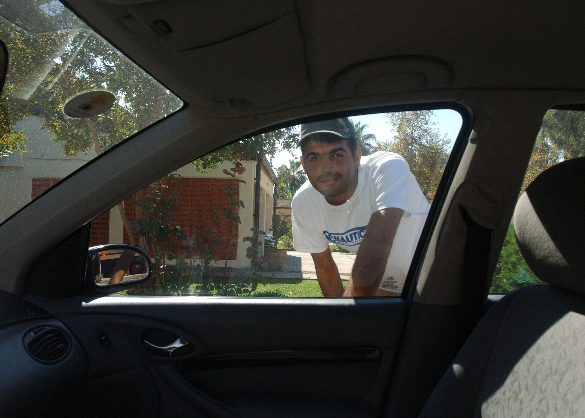 ATFP is a broad subject. Always keep your car doors locked and keep valuables out of sight of the windows while on base and off. (U.S. Air Force photo by Airman 1st Class Nathan Lipscomb)
