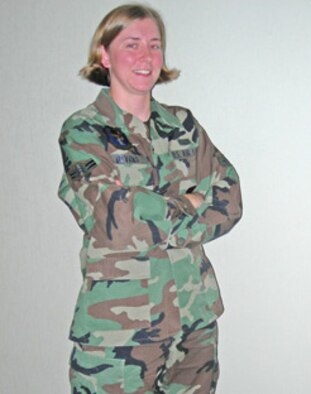 Airman 1st Class Rachel Devries of the 56th Contracting Squadron, Luke Air Force Base, Ariz.