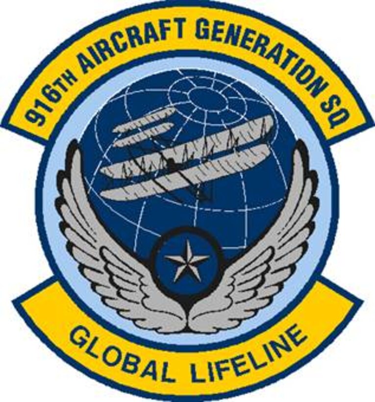 916th Aircraft Generation Squadron patch