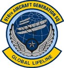 916th Aircraft Generation Squadron patch