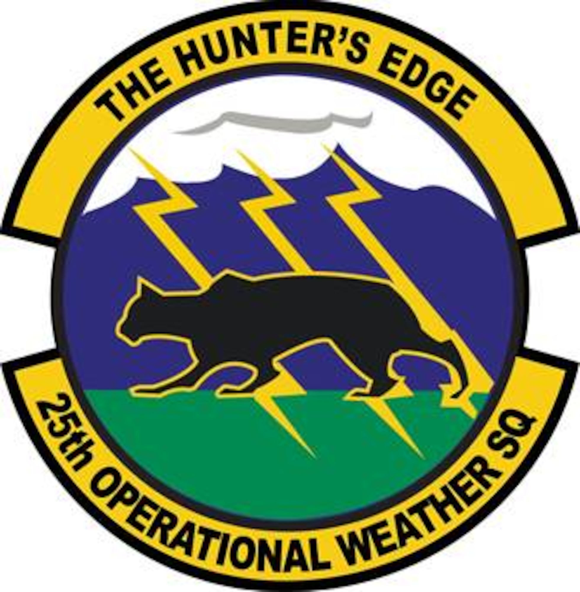 Emblem for the 25st Operational Weather Squadron located at Davis-Monthan AFB, Ariz.