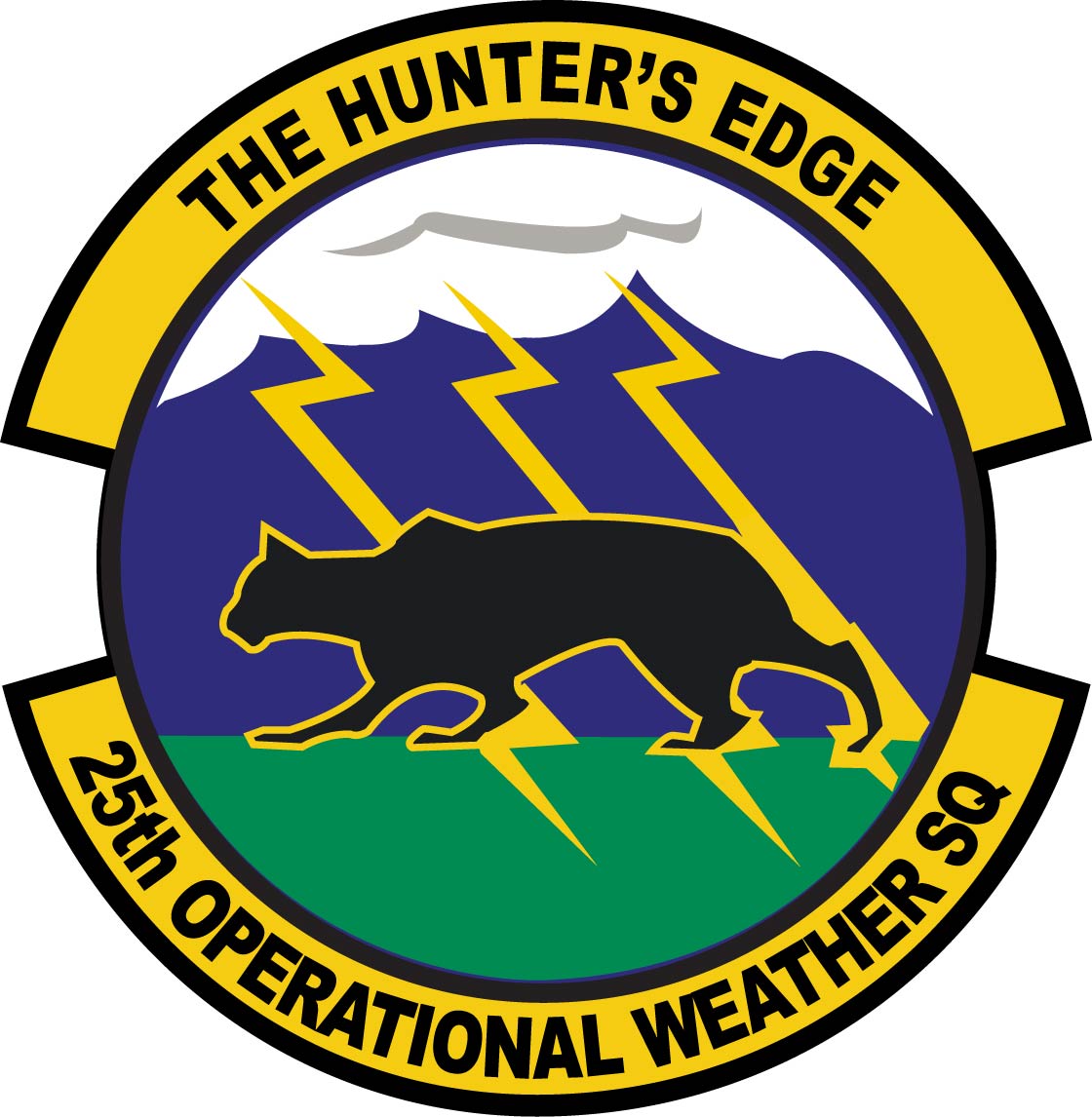 Davis-Monthan AFB ORIGINAL VEL PATCH USAF 25TH OPERATIONAL WEATHER SQ AZ 