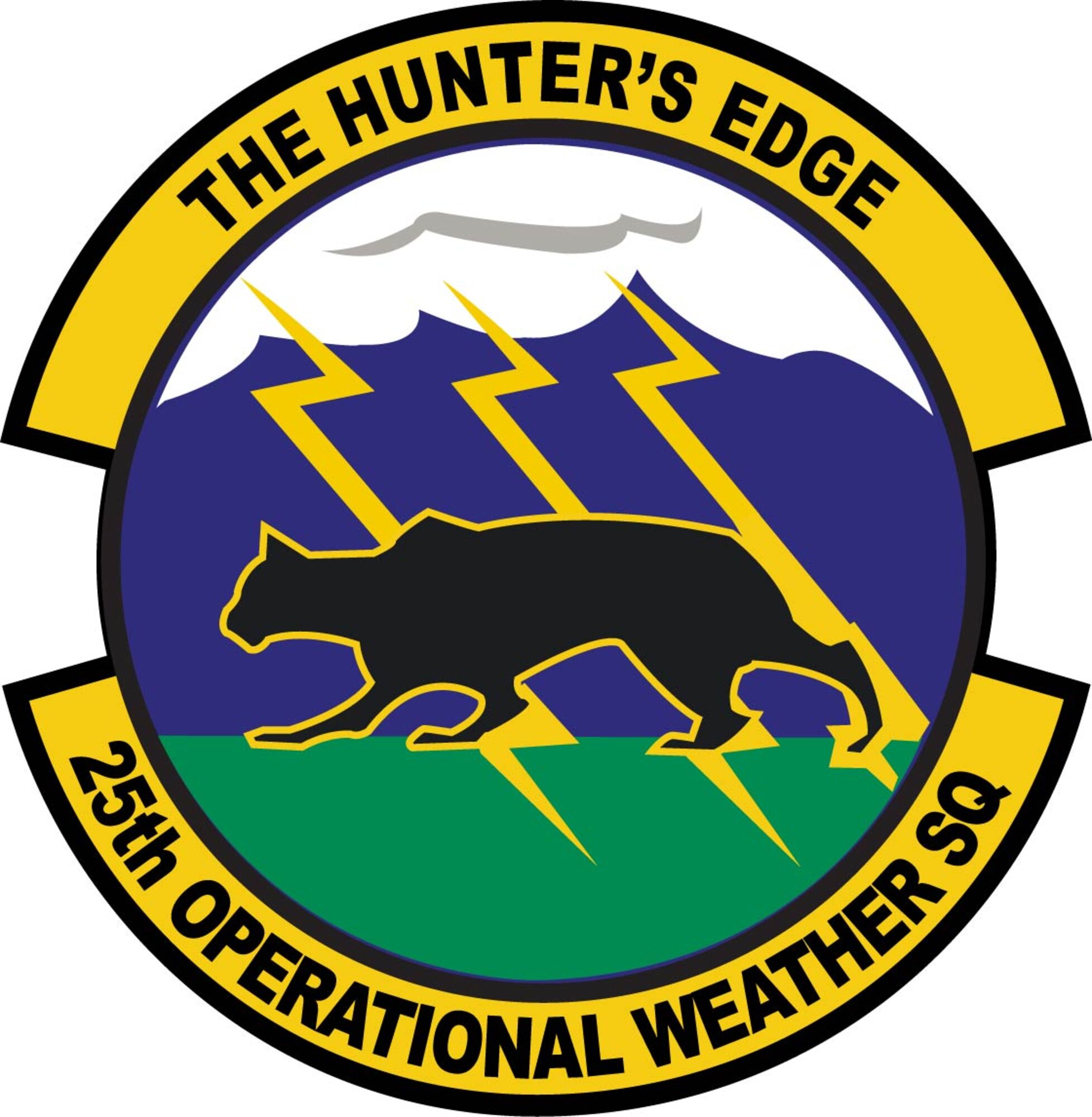 Emblem for the 25st Operational Weather Squadron located at Davis-Monthan AFB, Ariz.