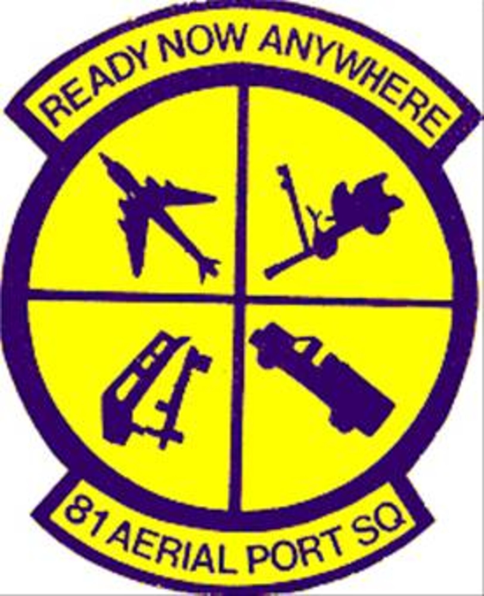81st Aerial Port Sq. Patch
