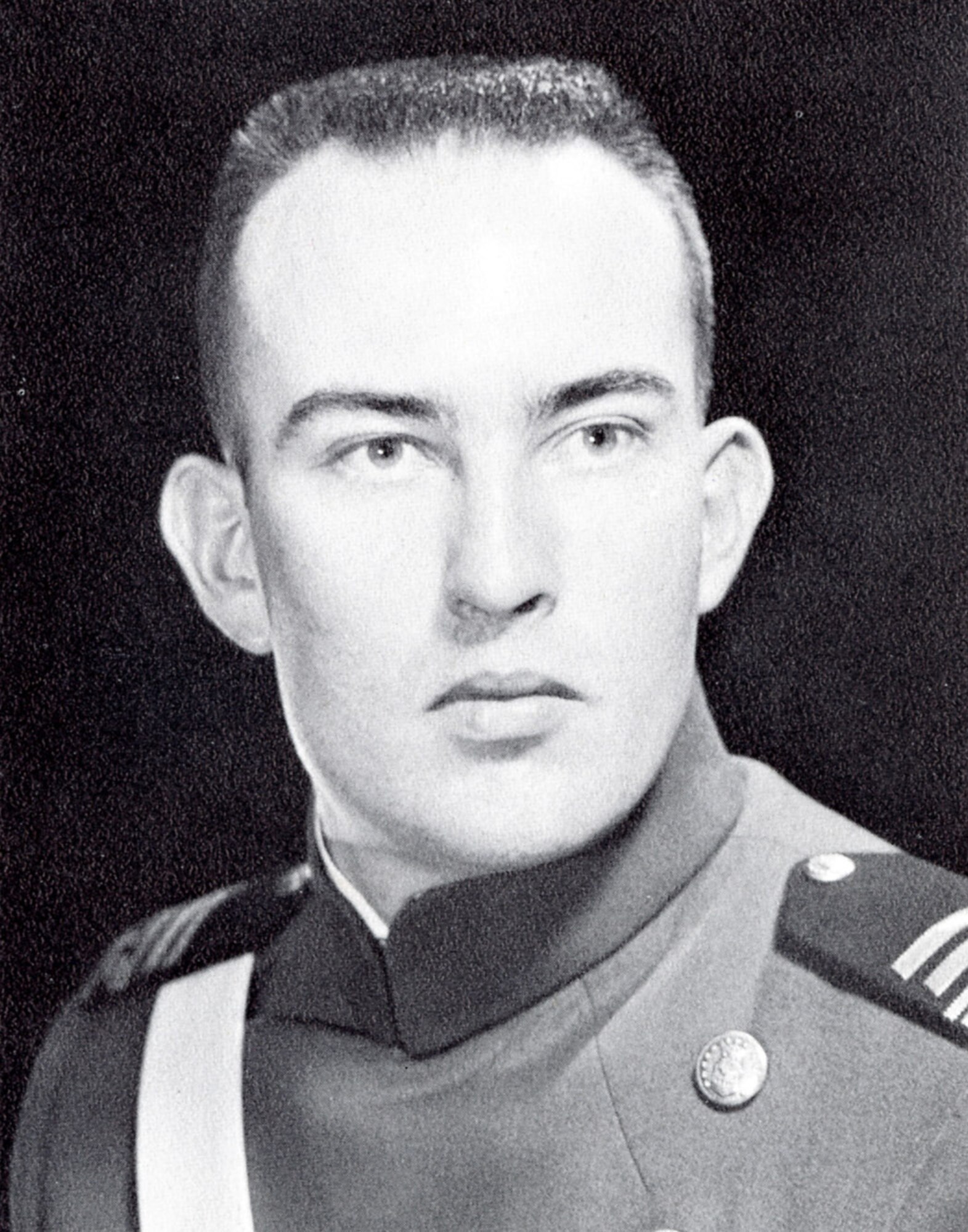 Maj. Burke Morgan, shown here as a senior at the U.S. Air Force Academy, will be laid to rest Sept. 7 at the Air Force Academy Chapel and Cemetery. The 1961 academy graduate was missing in action in Southeast Asia 39 years. (U.S. Air Force photo)

