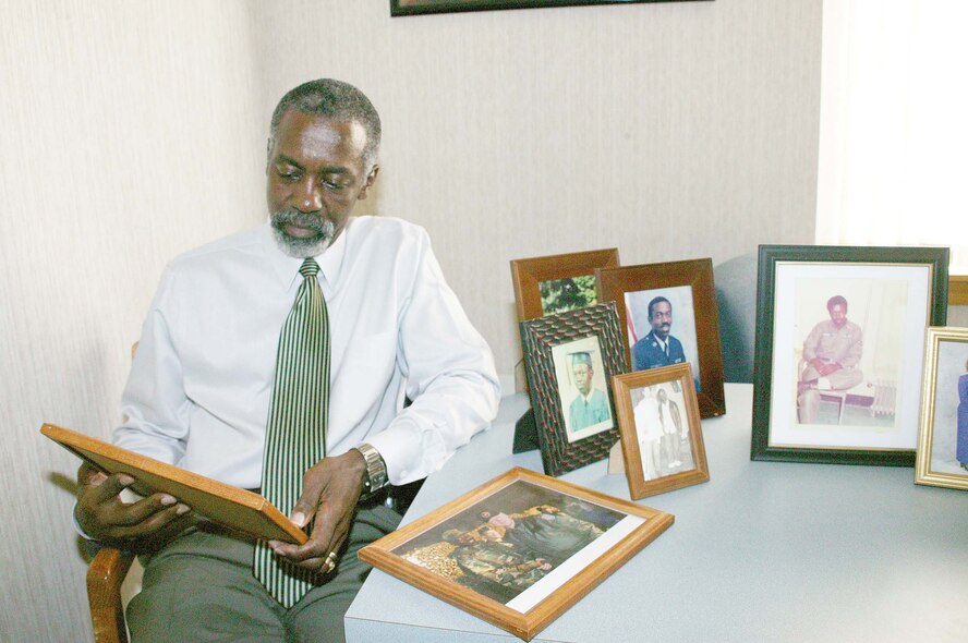 When Fred Gordon joined the Air Force in 1971, racial tension still ran high. He says education and exposure are the keys to progress. (U.S. Air Force photo/Staff Sgt. Susan Penning)
