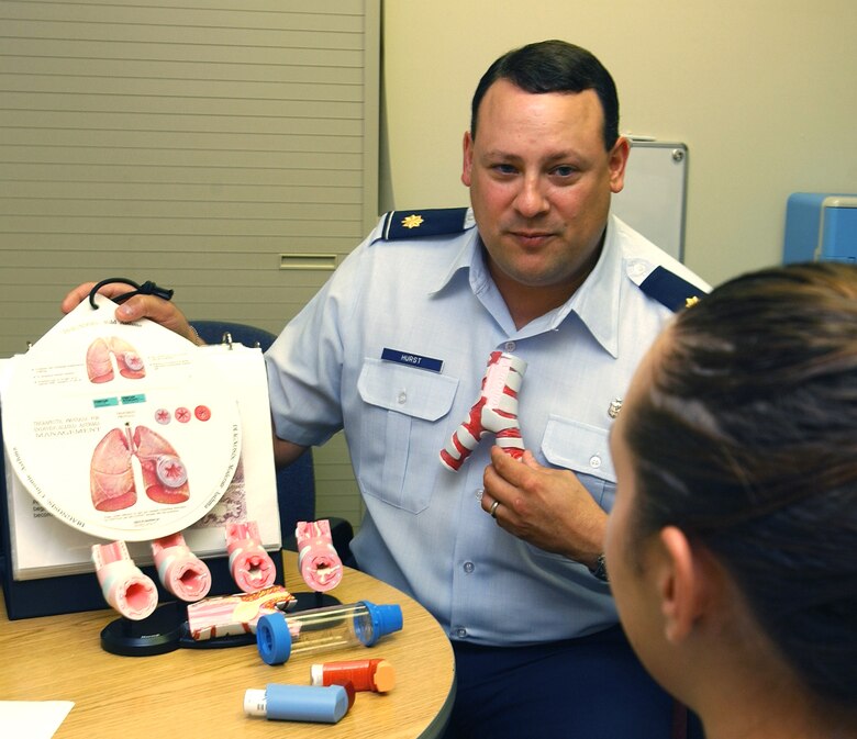 can you be in the air force with asthma