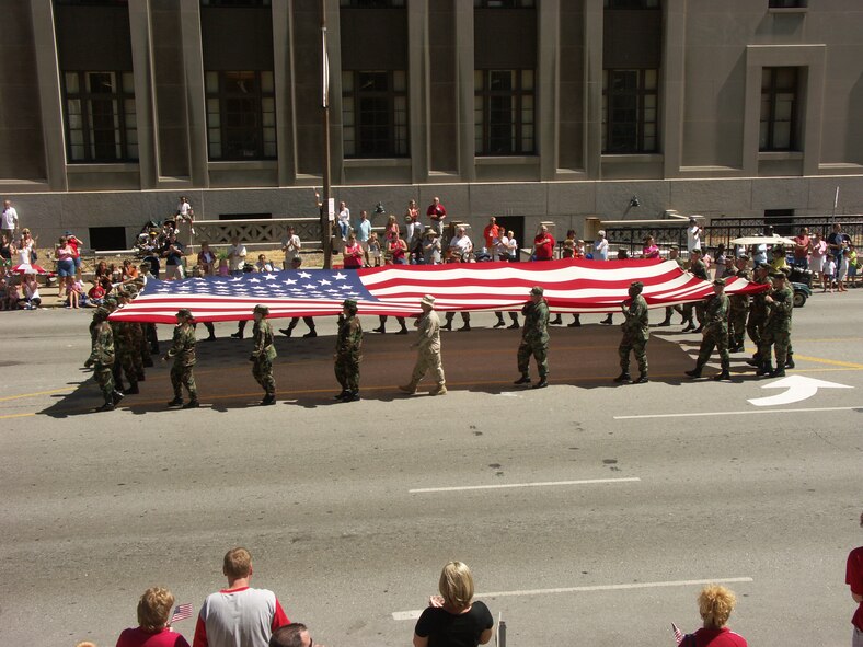 These American patriots belong to the 932nd Airlift Wing, Air Force Reserve Command.  Interested in the Reserve? Call 1-800-257-1212.