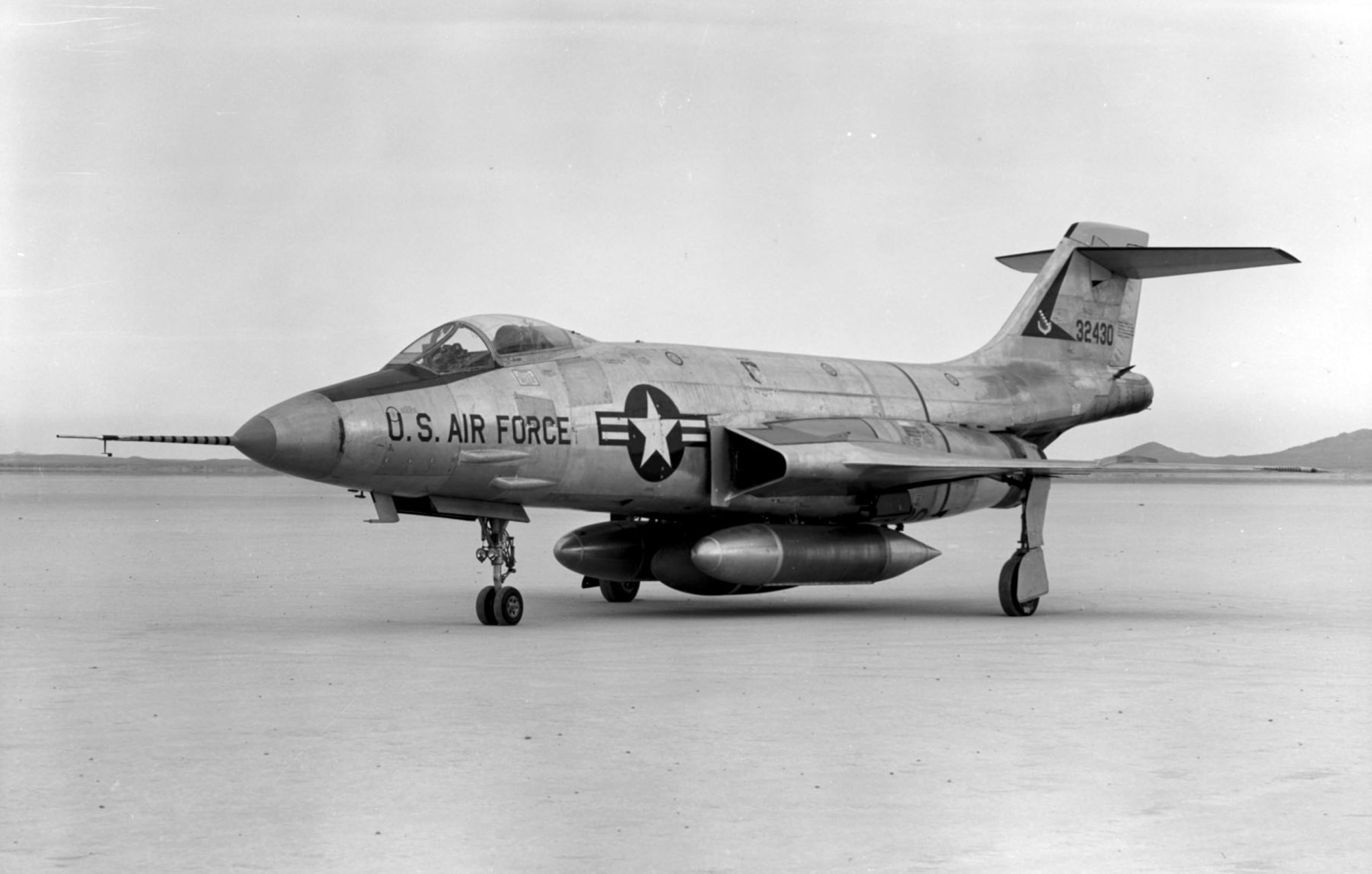 McDonnell F-101A. (U.S. Air Force photo)