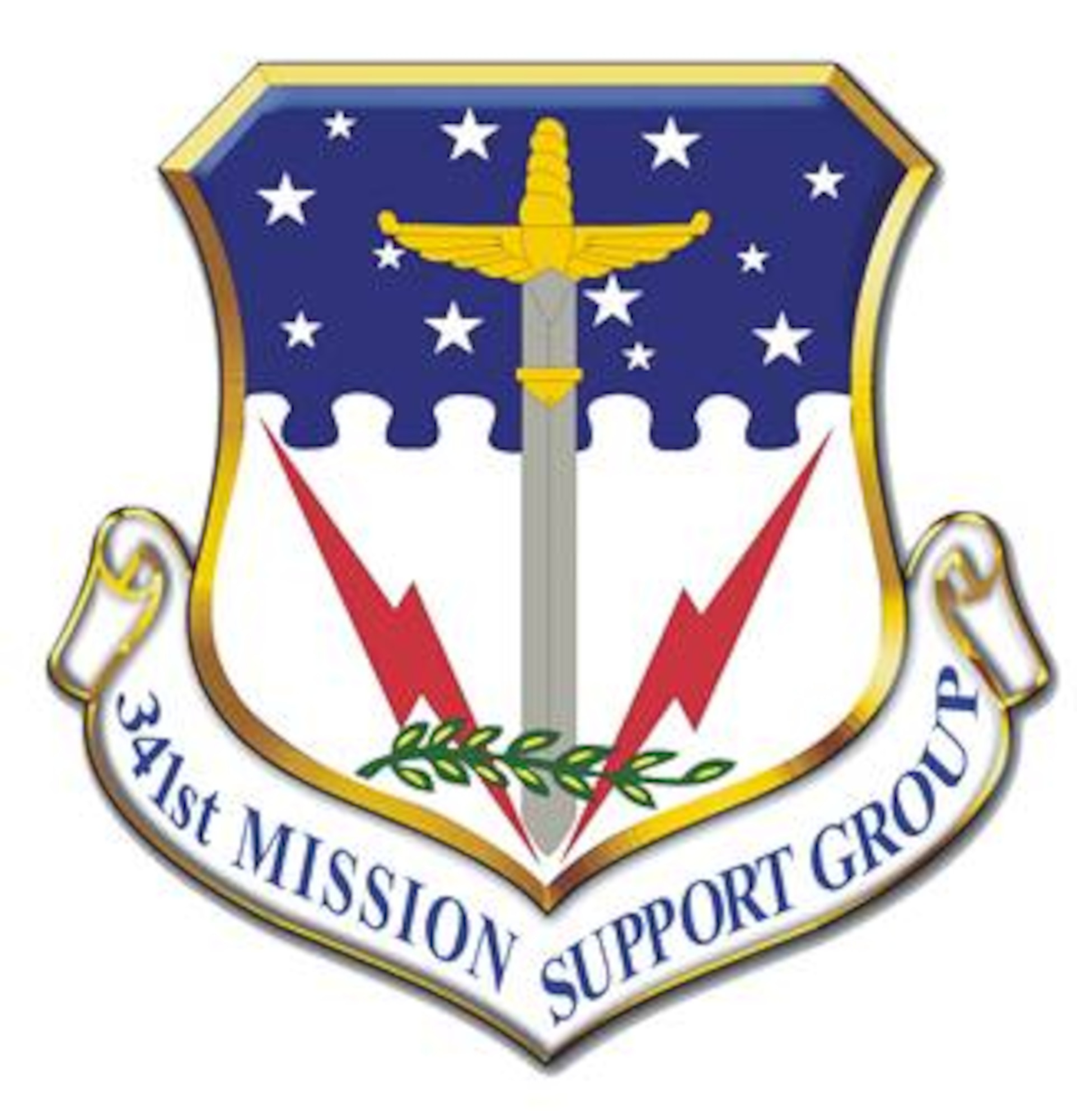 341st Mission Support Group shield