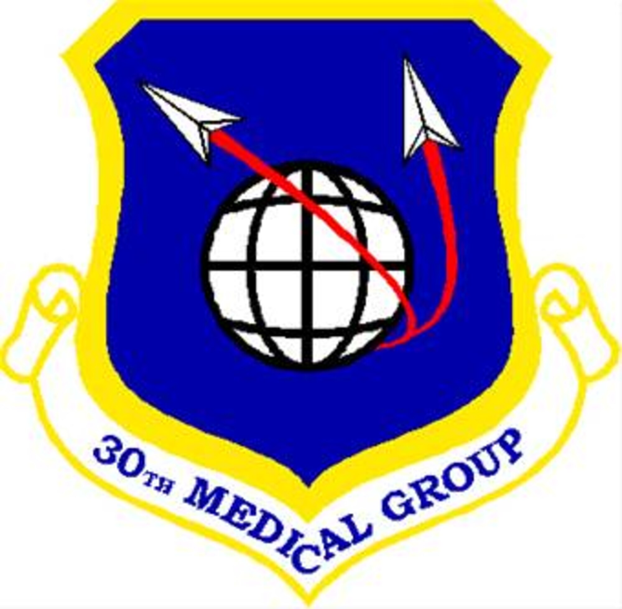 The shield of the 30th Medical Group, Vandenberg AFB, Calif.