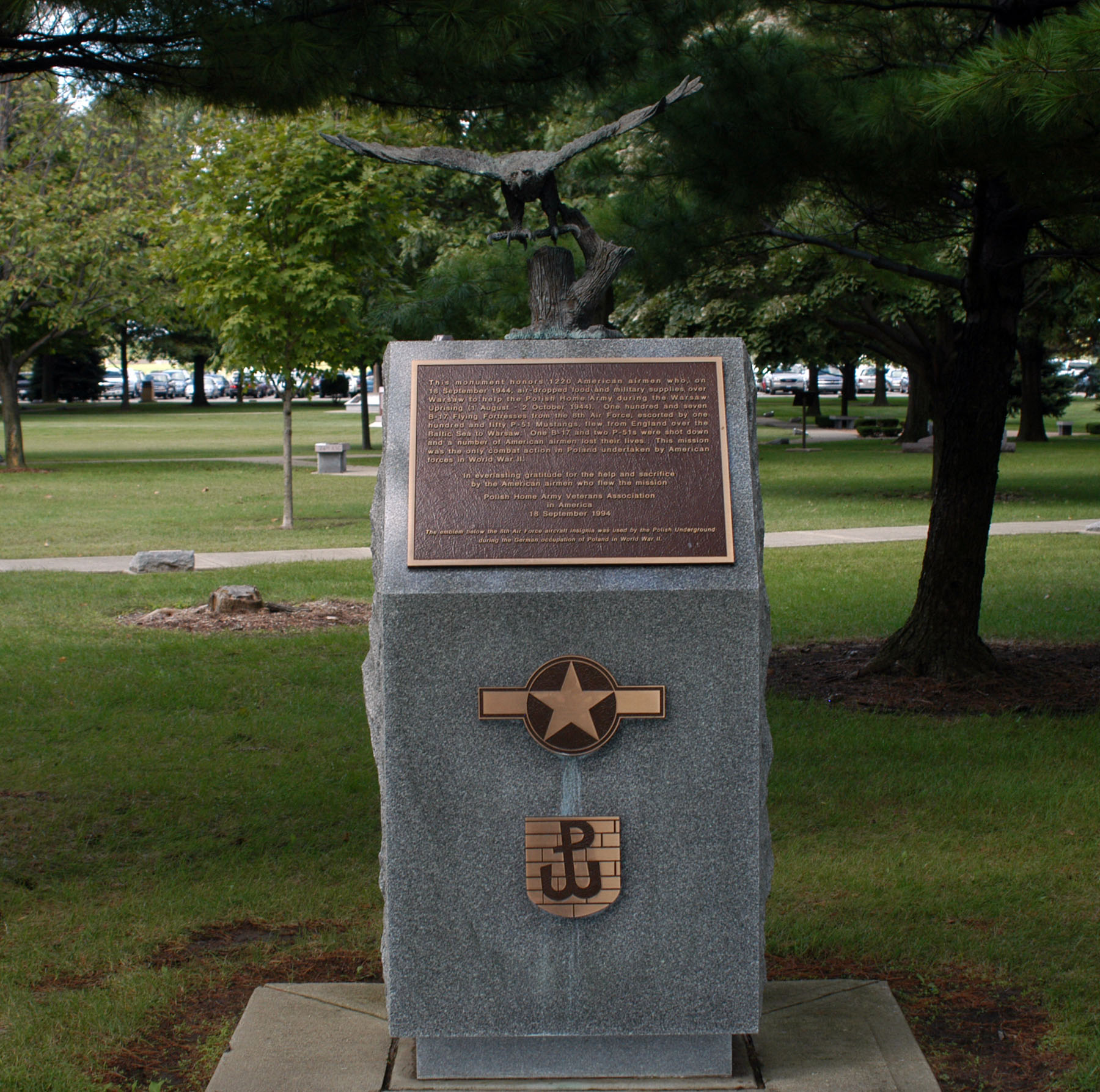Polish Army Veterans Association memorial
