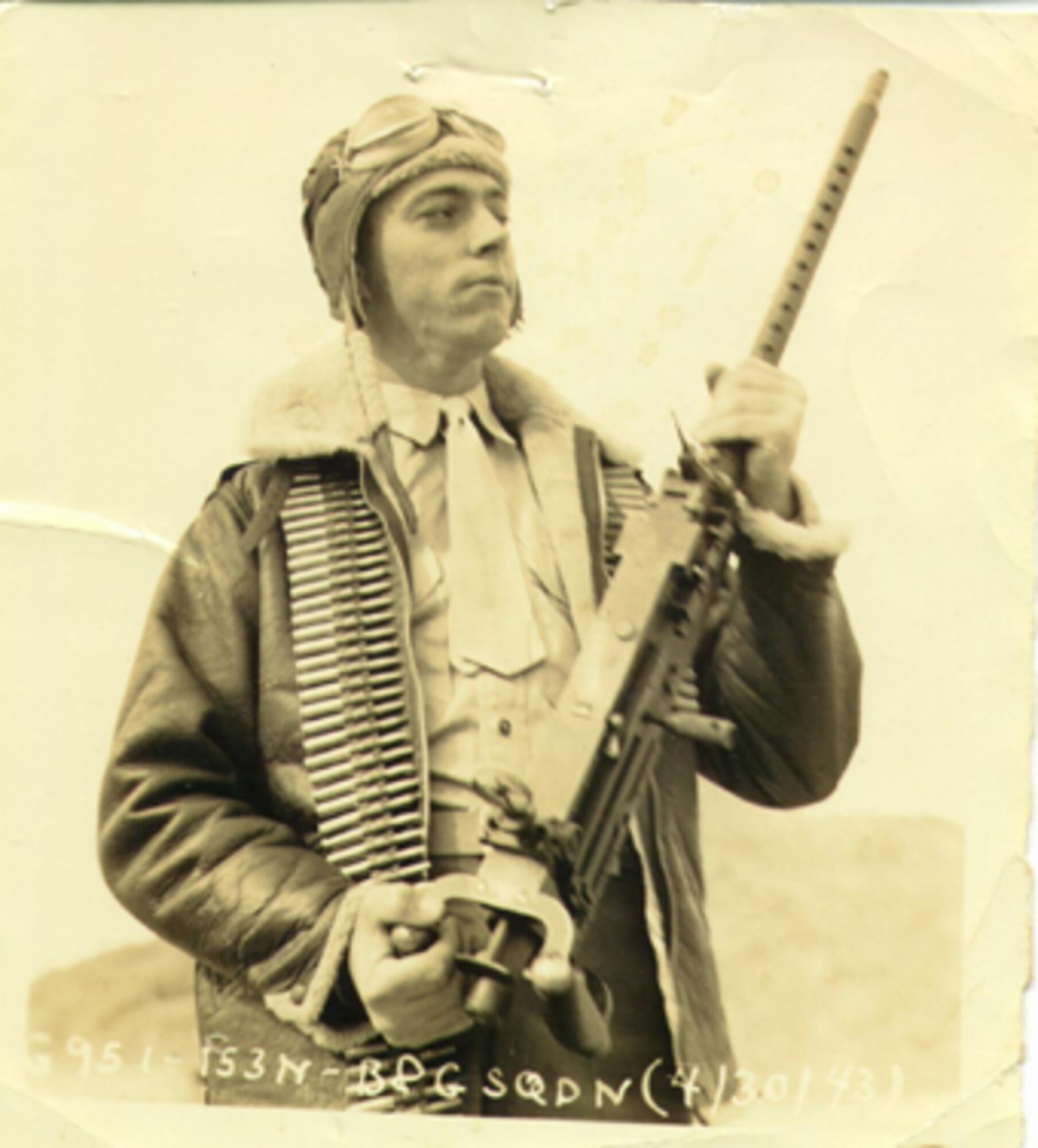 Sergeant Jack Sheats, member of the 90th Bombardment Group