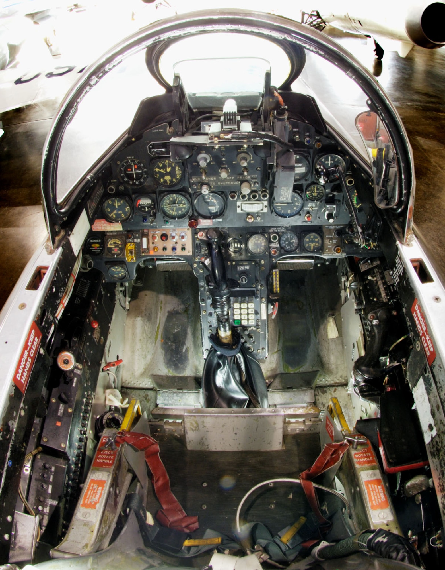 DAYTON, Ohio -- Lockheed NT-33A cockpit at the National Museum of the United States Air Force. (Photo courtesy of John Rossino, Lockheed Martin Code One)