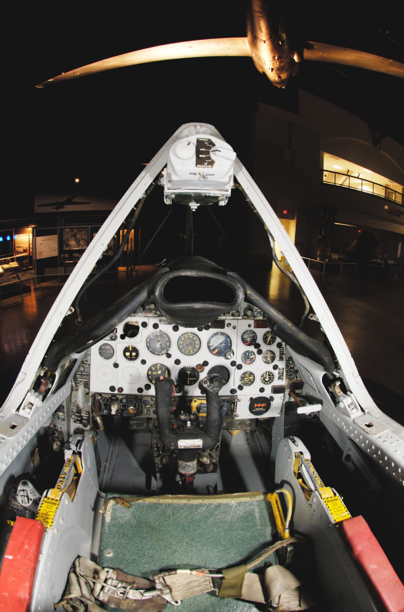 DAYTON, Ohio -- Convair F-102A cockpit at the National Museum of the United States Air Force. (Photo courtesy of John Rossino, Lockheed Martin Code One)