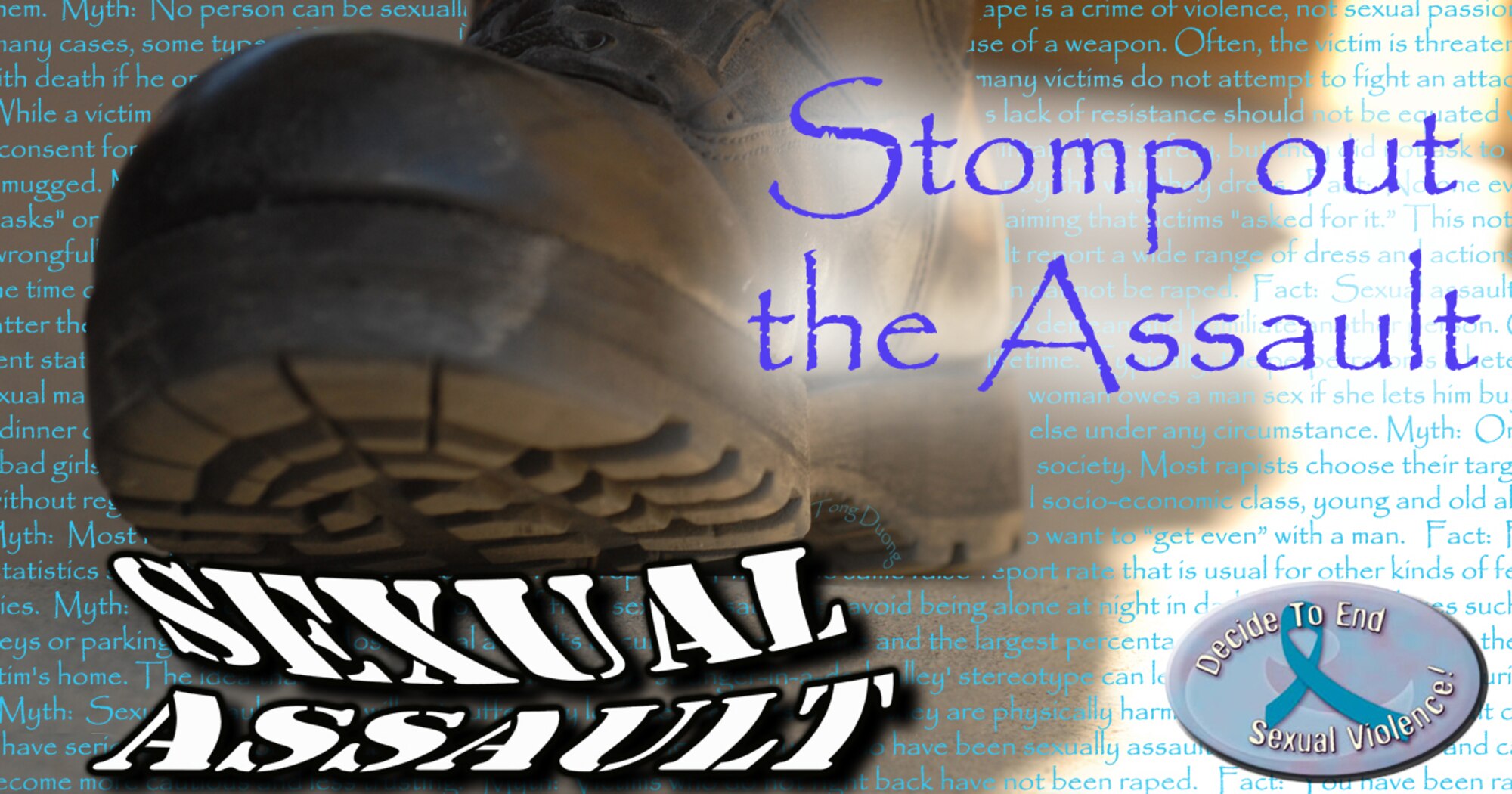 Stomp out the Assault (Illustration by Senior Airman Tong Duong)