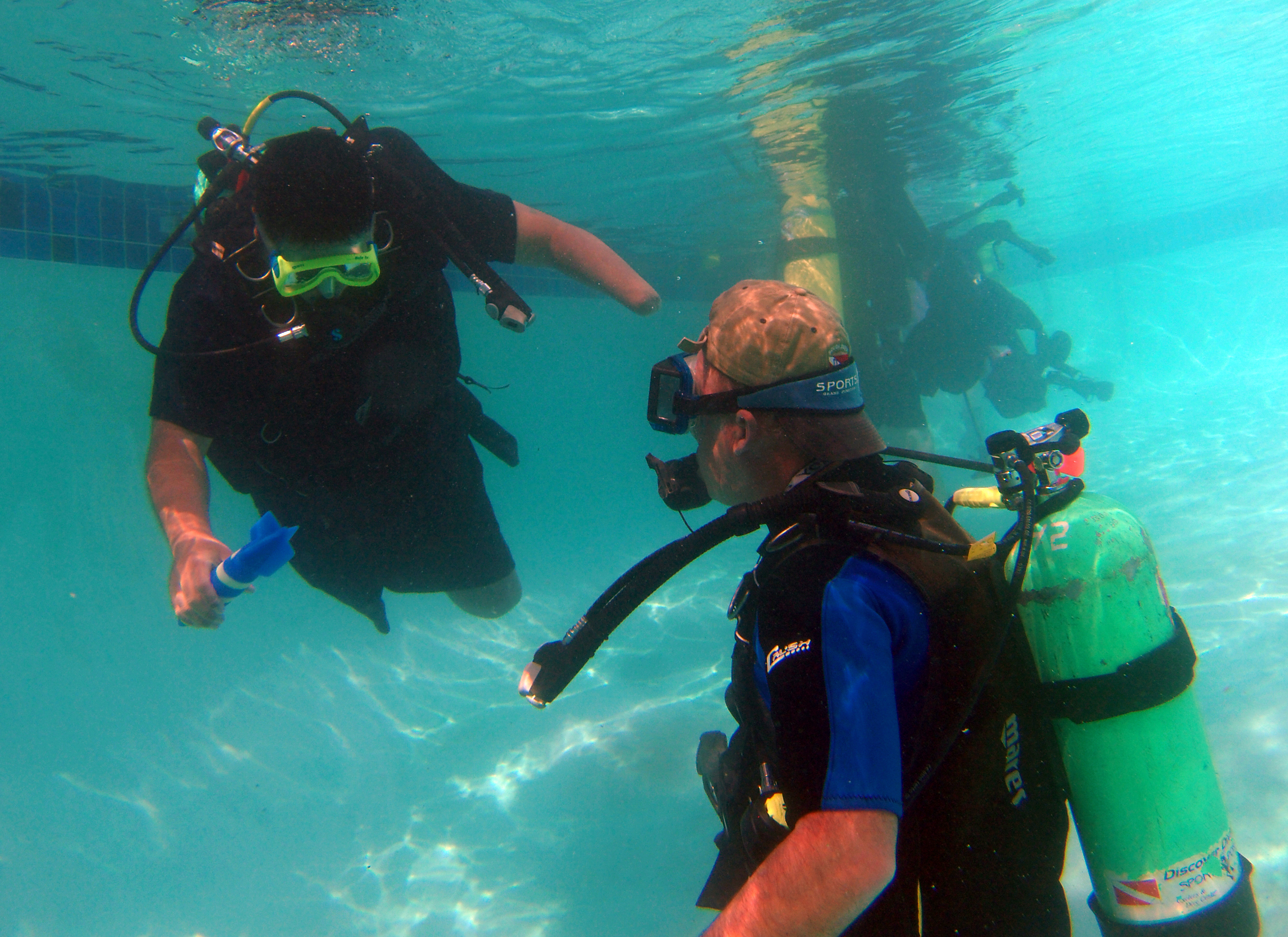 Former U.S. Army Sgt. Hilario Bermanis II, a triple amputee wounded in ...