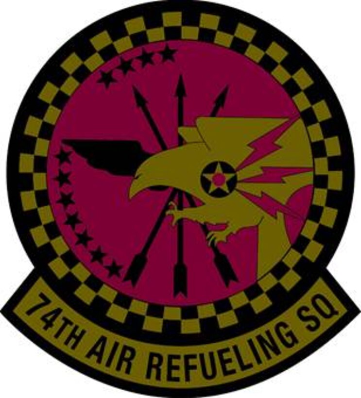 GRISSOM AIR RESERVE BASE, Ind -- The 74th Air Refueling Squadron is one of two aerial refueling units assigned to the 434th Air Refueling Wing.  This image is of the squadron's subdued patch.  