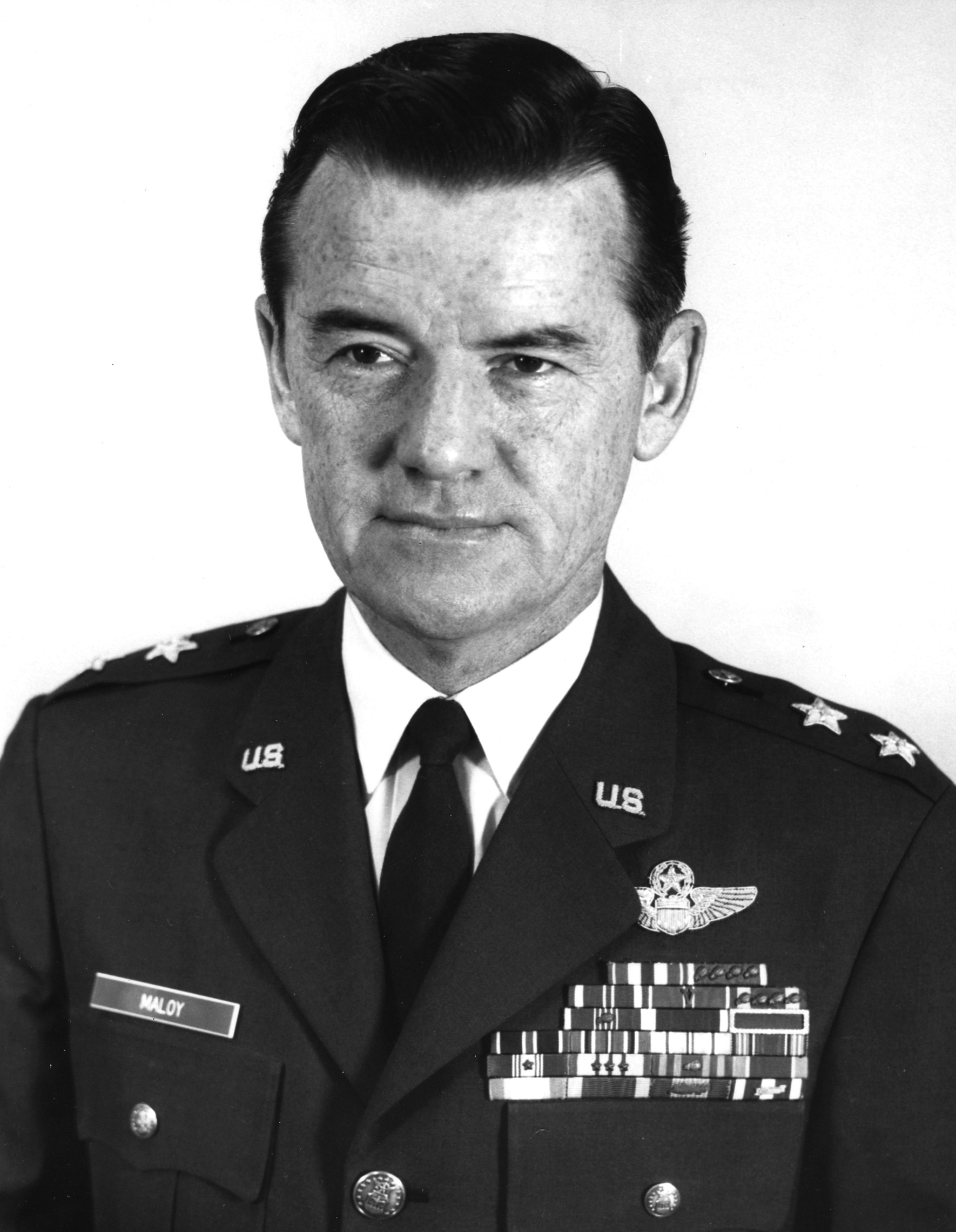 Major General Robert W Maloy Air Force Biography Display