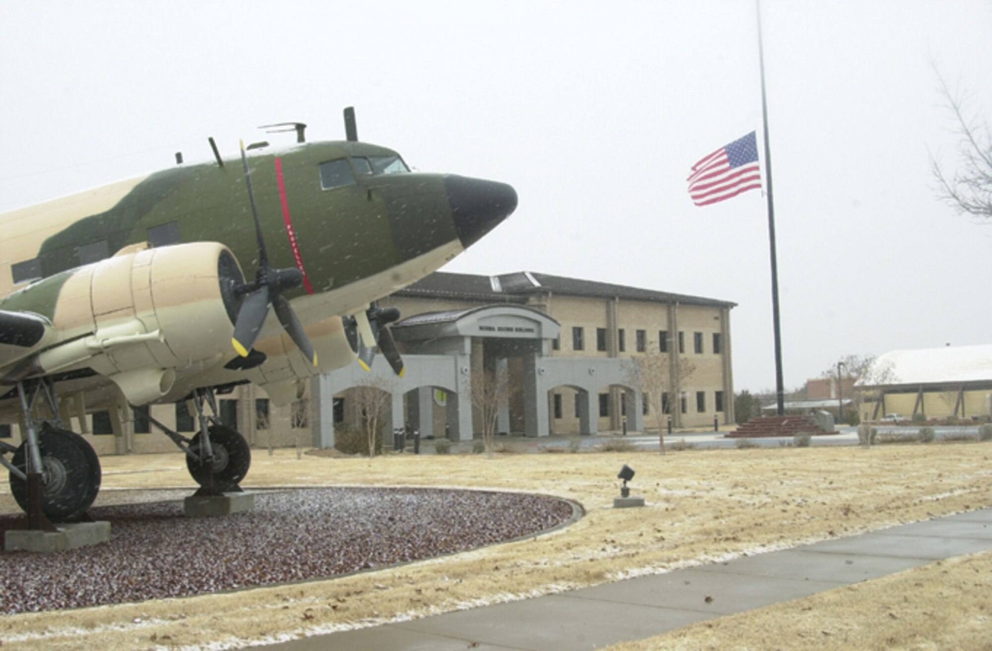 The Norma Brown Building at Goodfellow Air Force Base, Texas. (U.S. Air Force photo by Airman 1st Class Luis Loza Gutierrez)