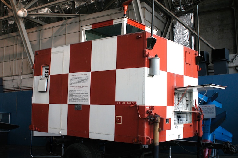 DAYTON, Ohio -- AN/MRN-12A Mobile Control Tower at the National Museum of the United States Air Force. (U.S. Air Force photo)