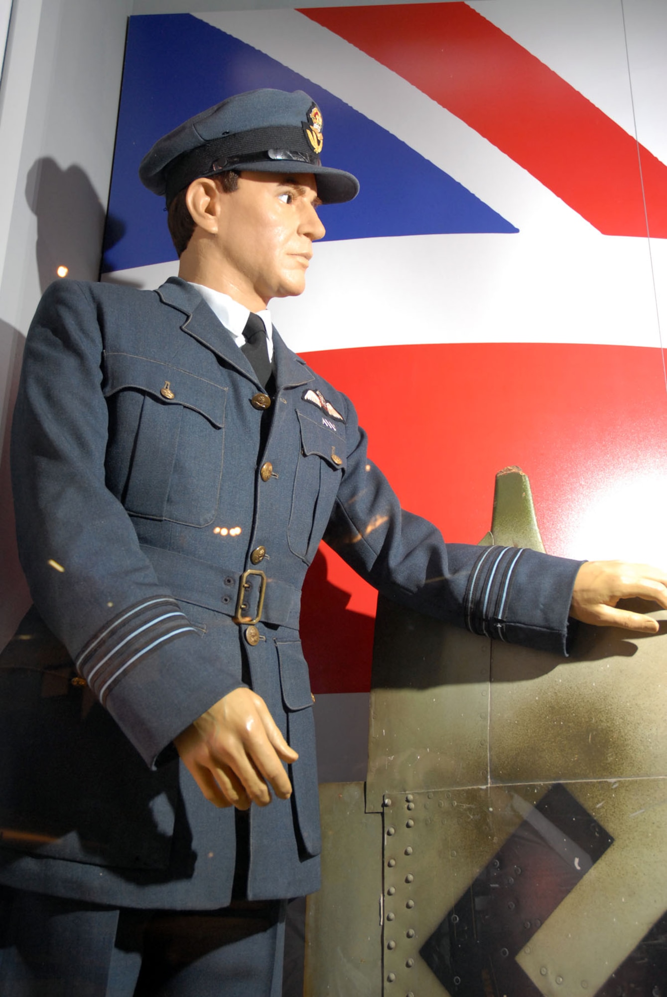 DAYTON, Ohio - The Royal Air Force portion of the WWII: Airmen in a World at War exhibit in the World War II Gallery at the National Museum of the U.S. Air Force. (U.S. Air Force photo) 