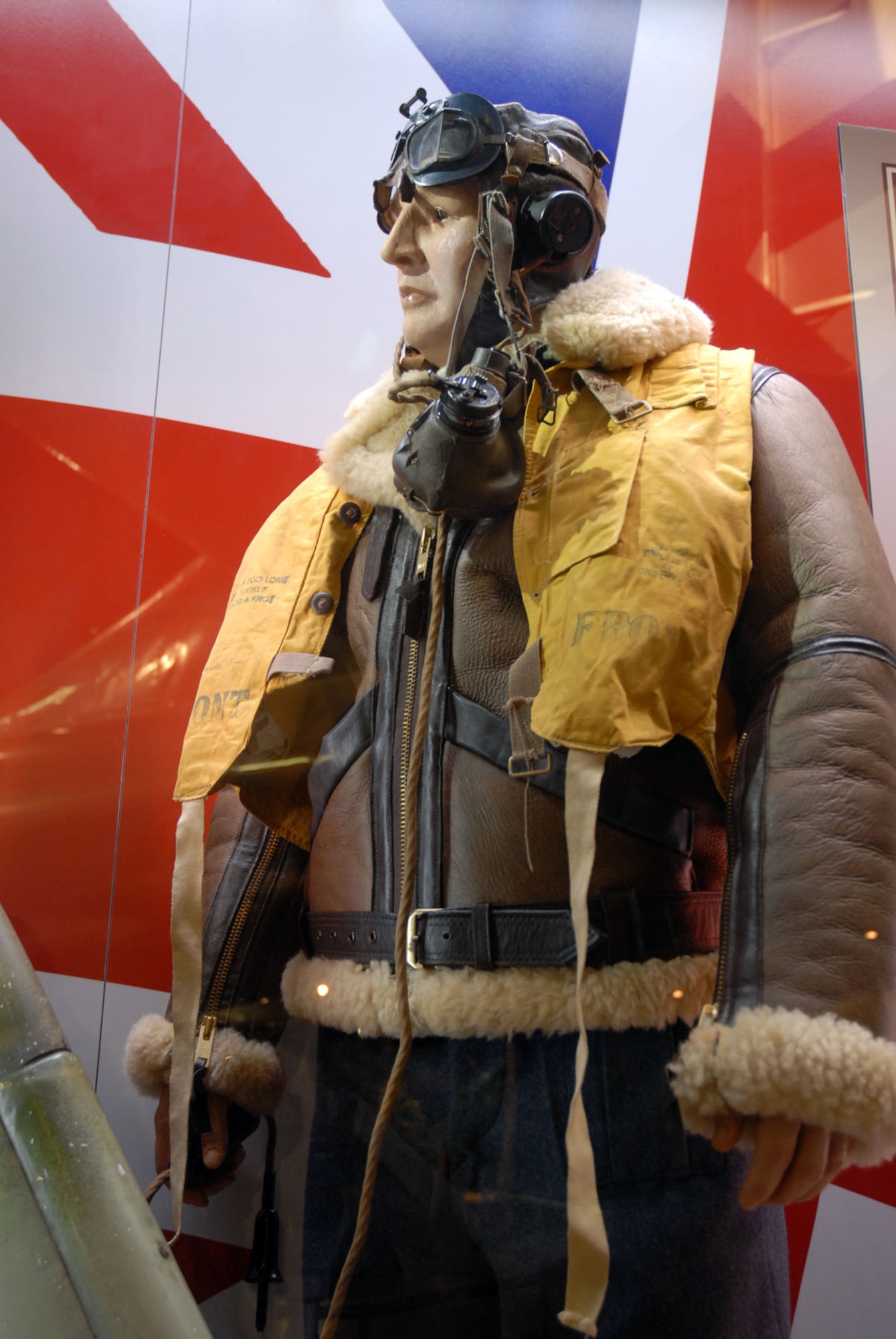 DAYTON, Ohio - The Royal Air Force portion of the WWII: Airmen in a World at War exhibit in the World War II Gallery at the National Museum of the U.S. Air Force. (U.S. Air Force photo) 