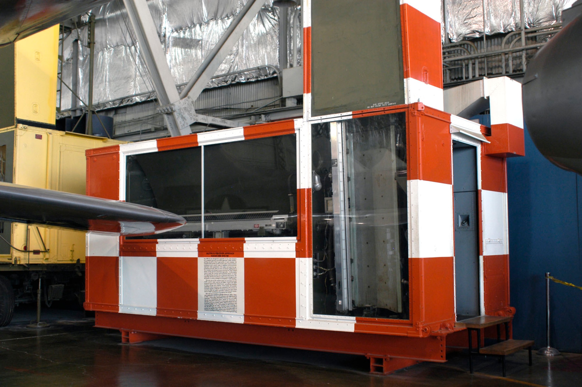 DAYTON, Ohio -- AN/FPN-16 Precision Approach Radar and Shelter at the National Museum of the United States Air Force. (U.S. Air Force photo)