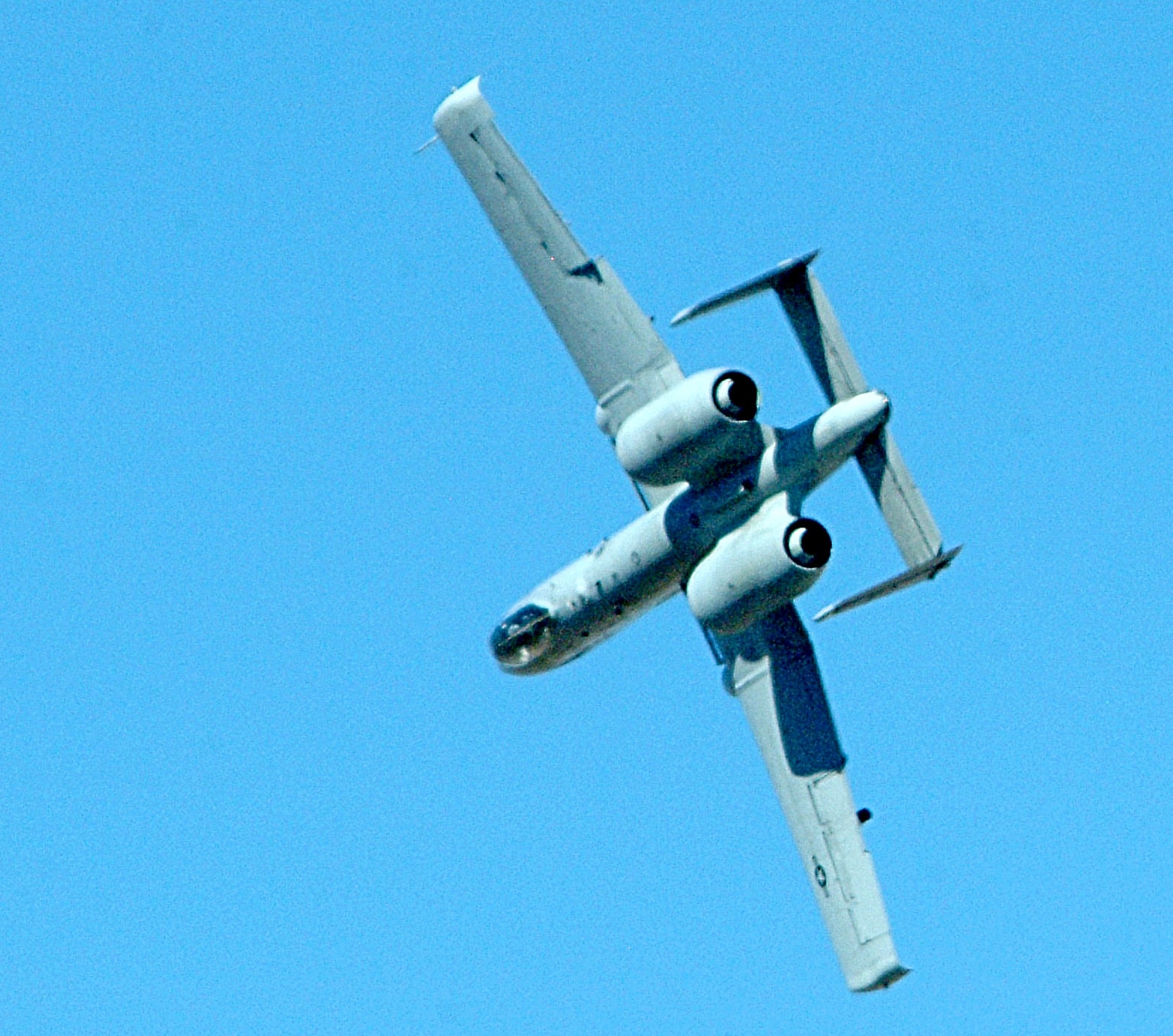 An Air Force Reserve Command A-10 Thunderbolt II maneuvers over the Barry M. Goldwater Range, Ariz., during live-fire training. Reservists from the 442nd Fighter Wing deployed to Arizona from Whiteman AFB, Mo., to practice employing live munitions. (U.S. Air Force photo/Master Sgt. William Huntington)