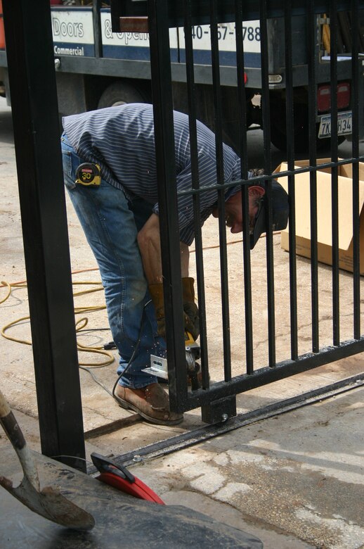 New Capehart Gate Security System Almost Complete Sheppard Air