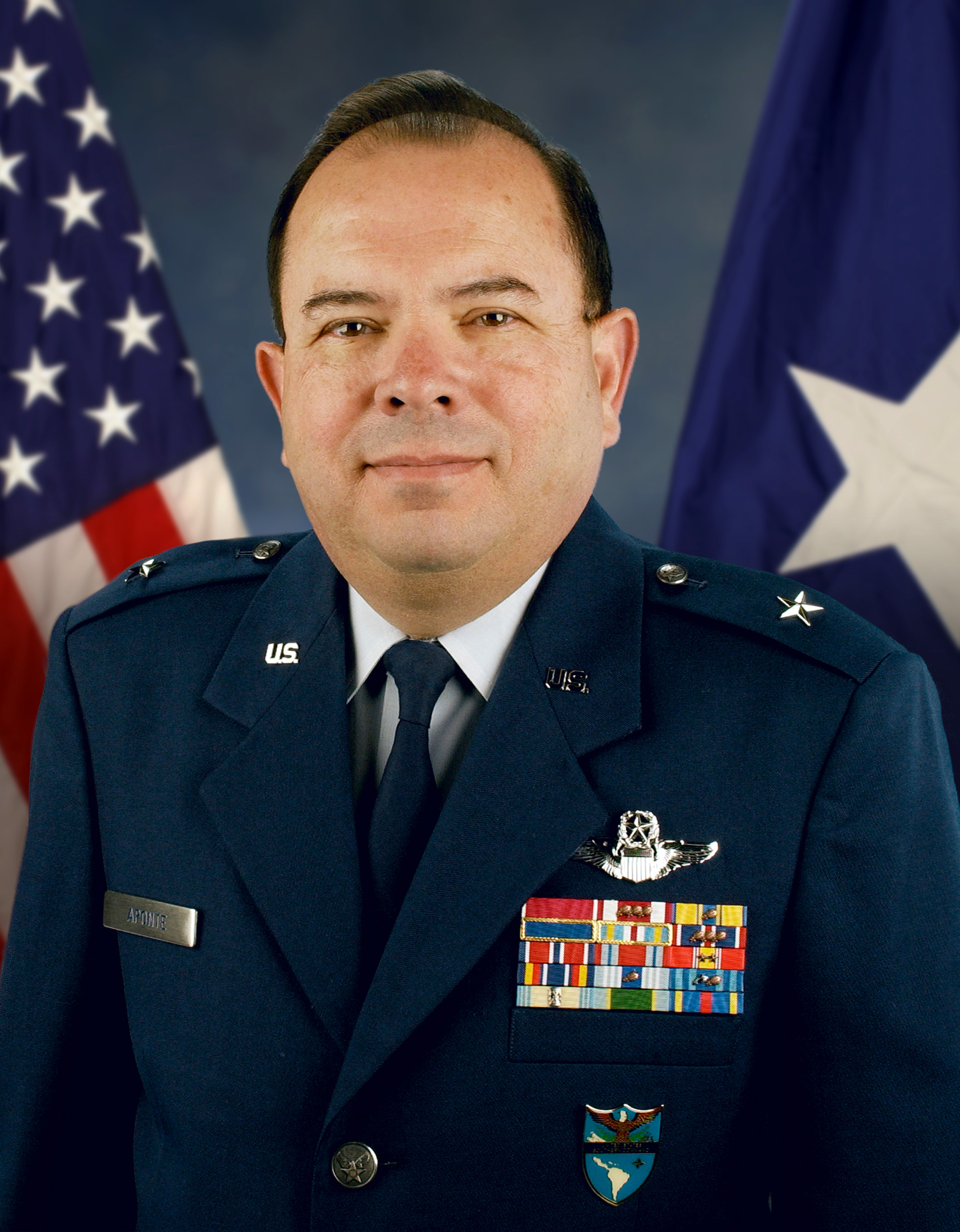 RICARDO APONTE Air Force Biography Display