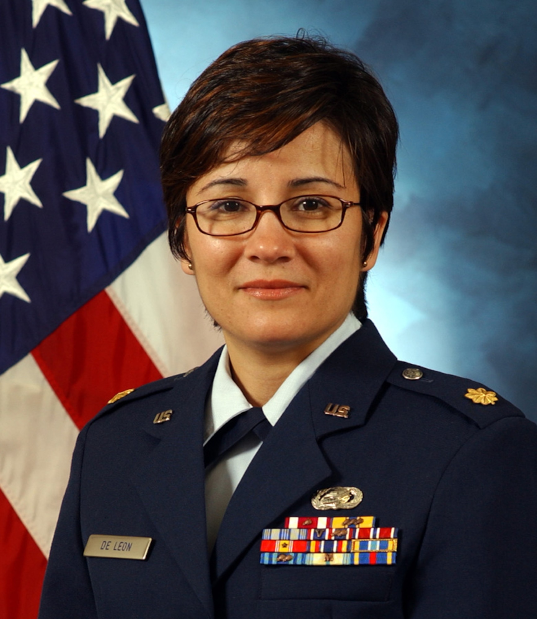 Maj. Grisel DeLeon, U.S. Air Force Special Operations School, is a master of international affairs and elevated AFSOC language lab and international student training to a new level. She managed 155 language billets in 12 different languages across AFSOC. She maintained a foreign language database to identify the strengths and weaknesses in her linguistic students. (Courtesy photo)