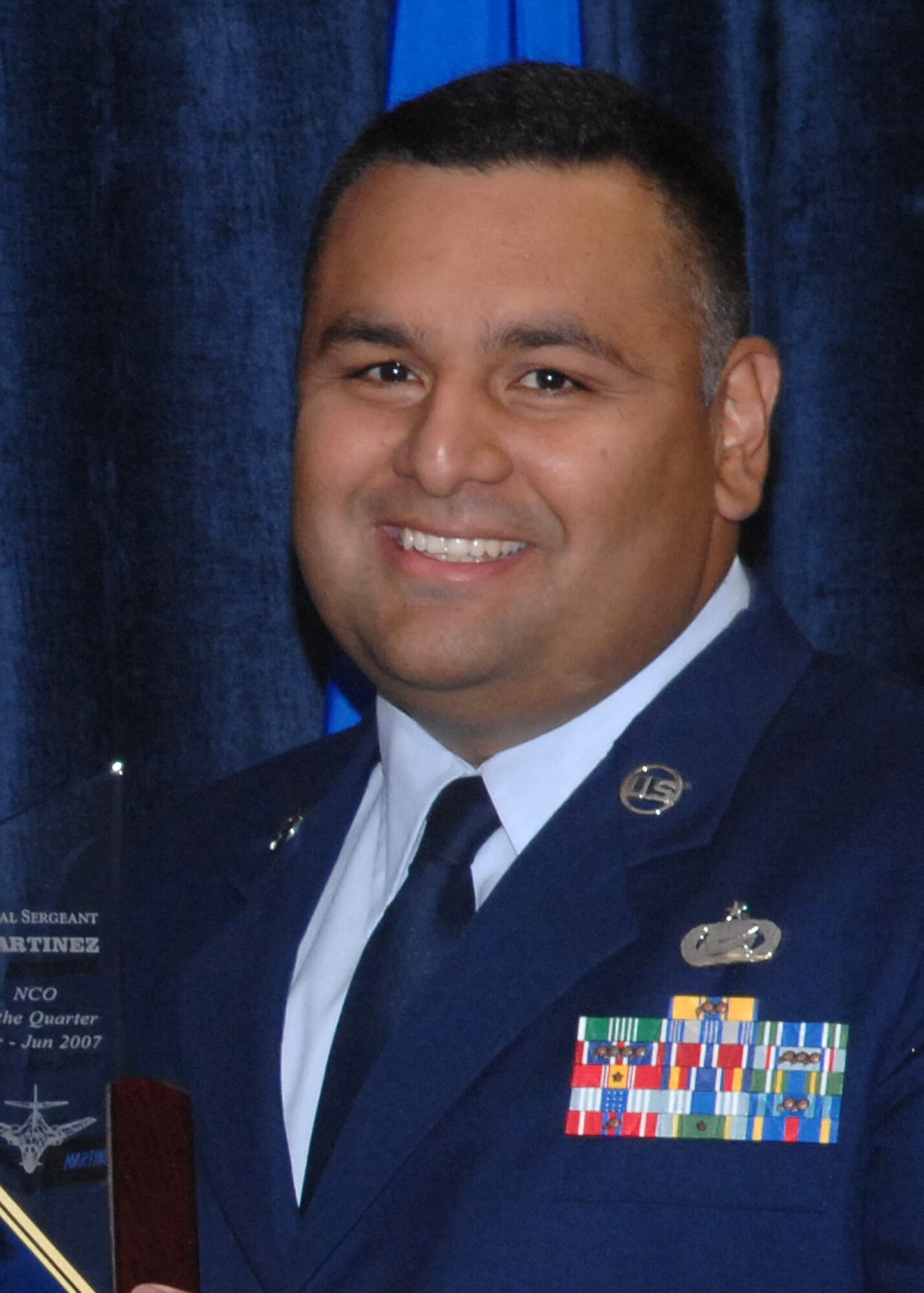 Non-commissioned officer <br />
Tech. Sgt. Ivan Martinez, 28th Mission Support Squadron personnel readiness flight. <br />
(U.S. Air Force photo/Airman First Class Anthony Sanchelli)
