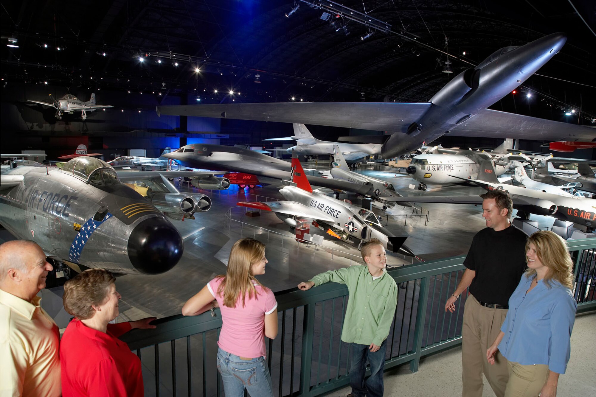 DAYTON, Ohio -- Cold War Gallery at the National Museum of the United States Air Force. (Photo courtesy of Greene County CVB)